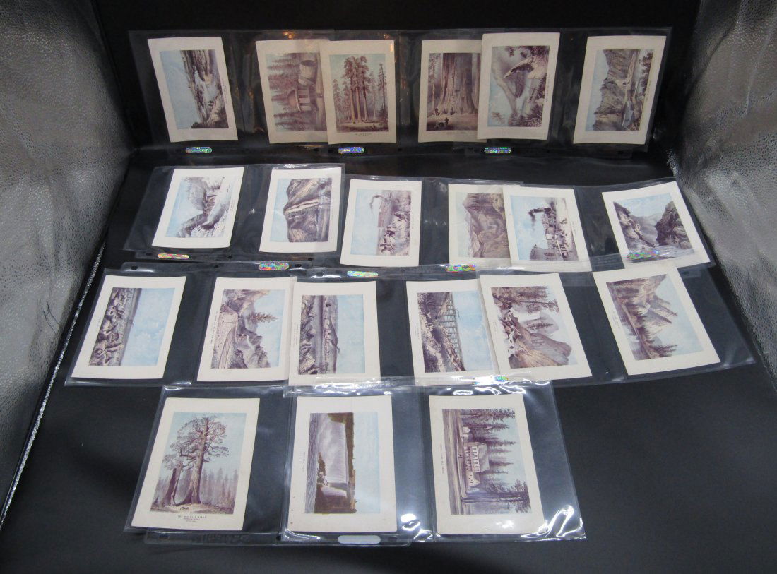 Collection of Antique prints, post cards  Railroads, National Parks, etc. (1 of 7)