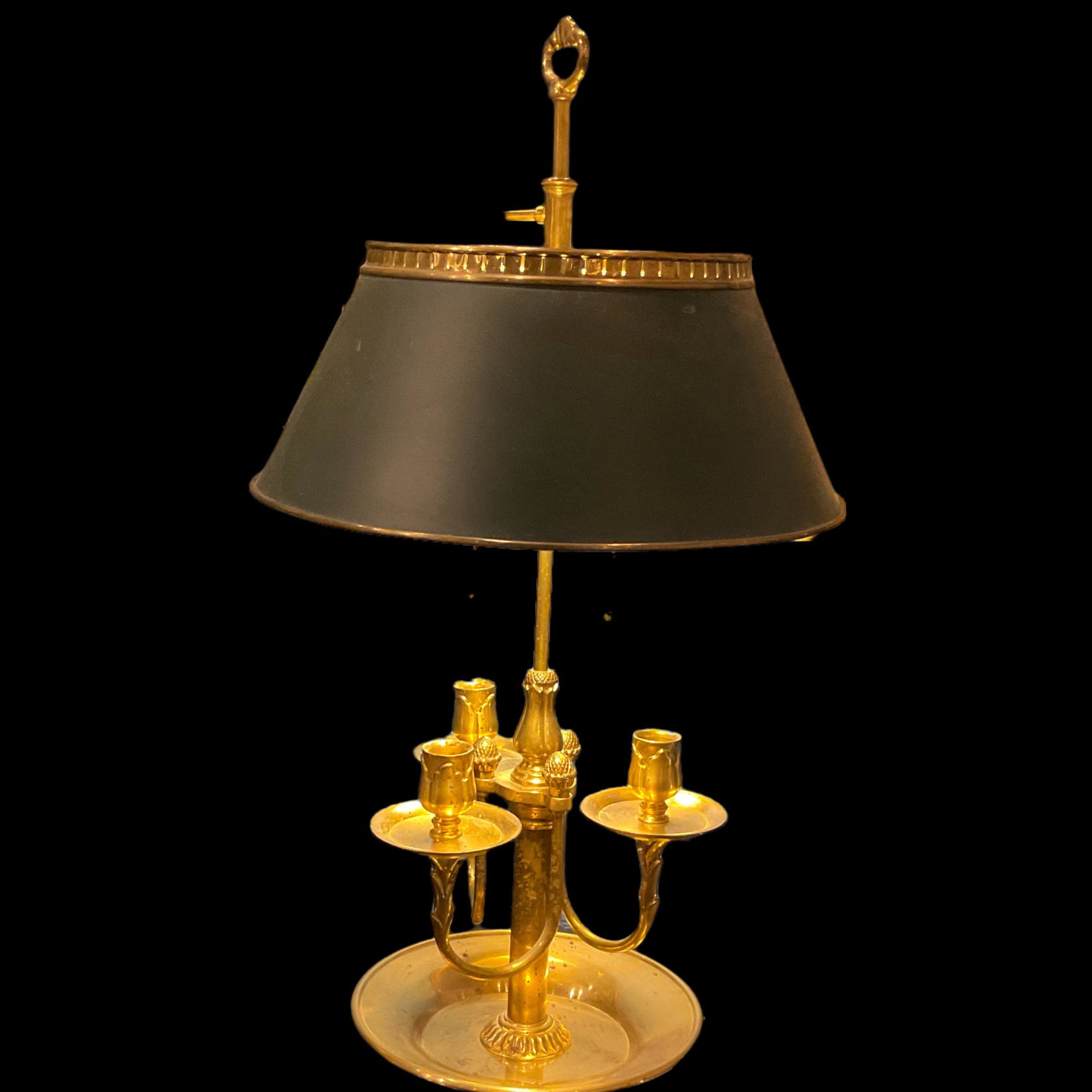 Solid Brass Lamp Chapman, Avon, MA (1 of 3)