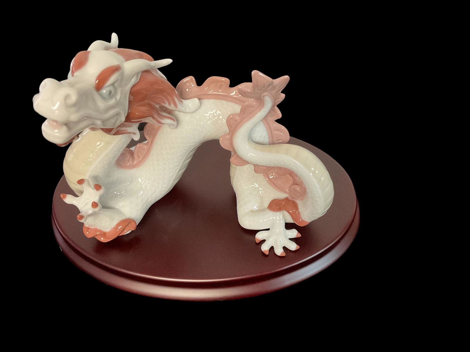 Lladro Porcelain Dragon Figurine #6715 with box (1 of 8)