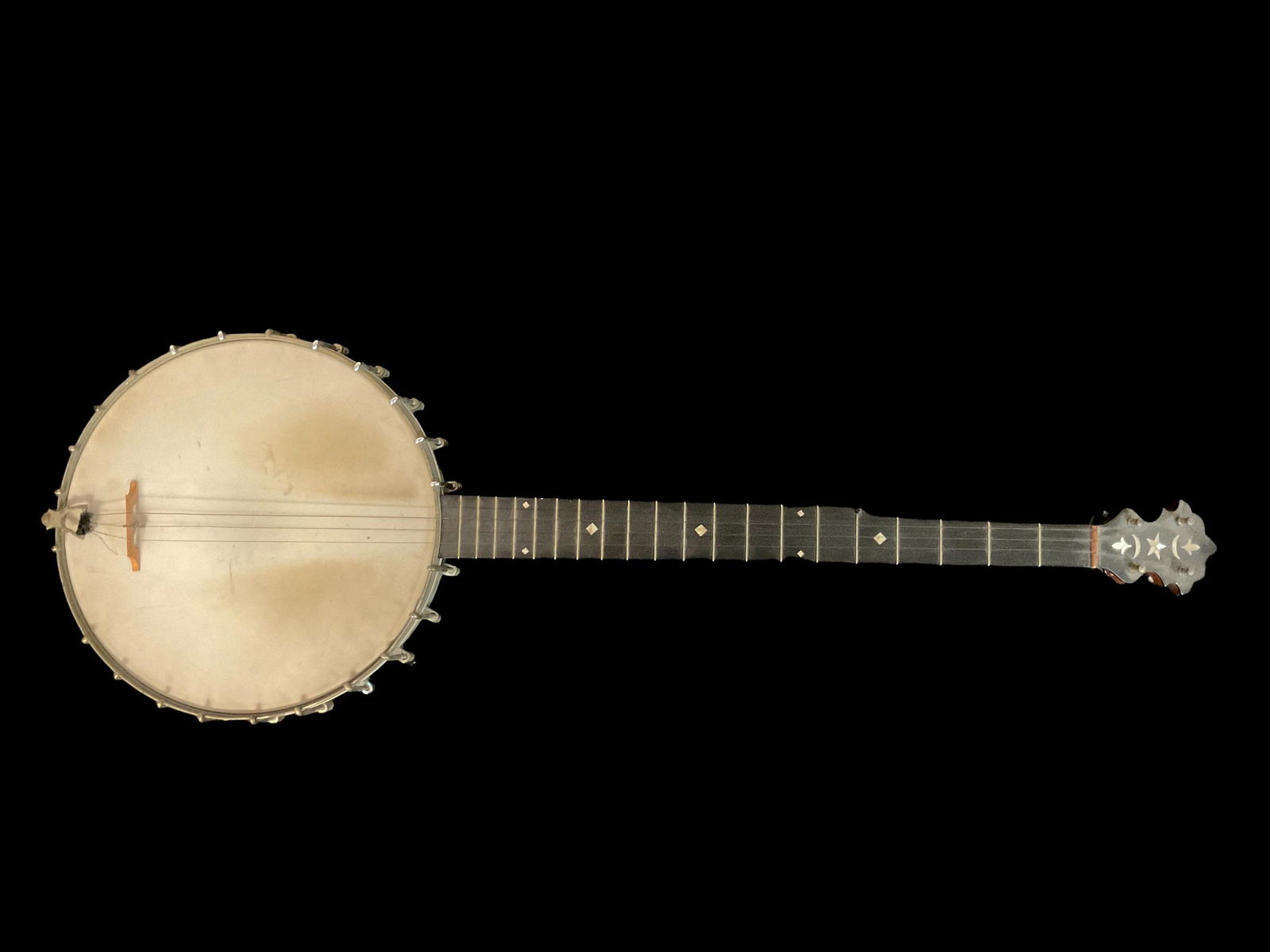 1890-1894 SS Stewart Open Back Banjo The Amatuer Grade 2 #6995 with Mother of Pearl Inlay Phila, PA (1 of 19)