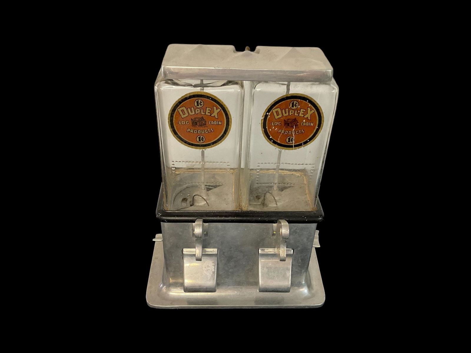 Duplex Products Log Cabin Candy Dispense circa 1930s (1 of 8)