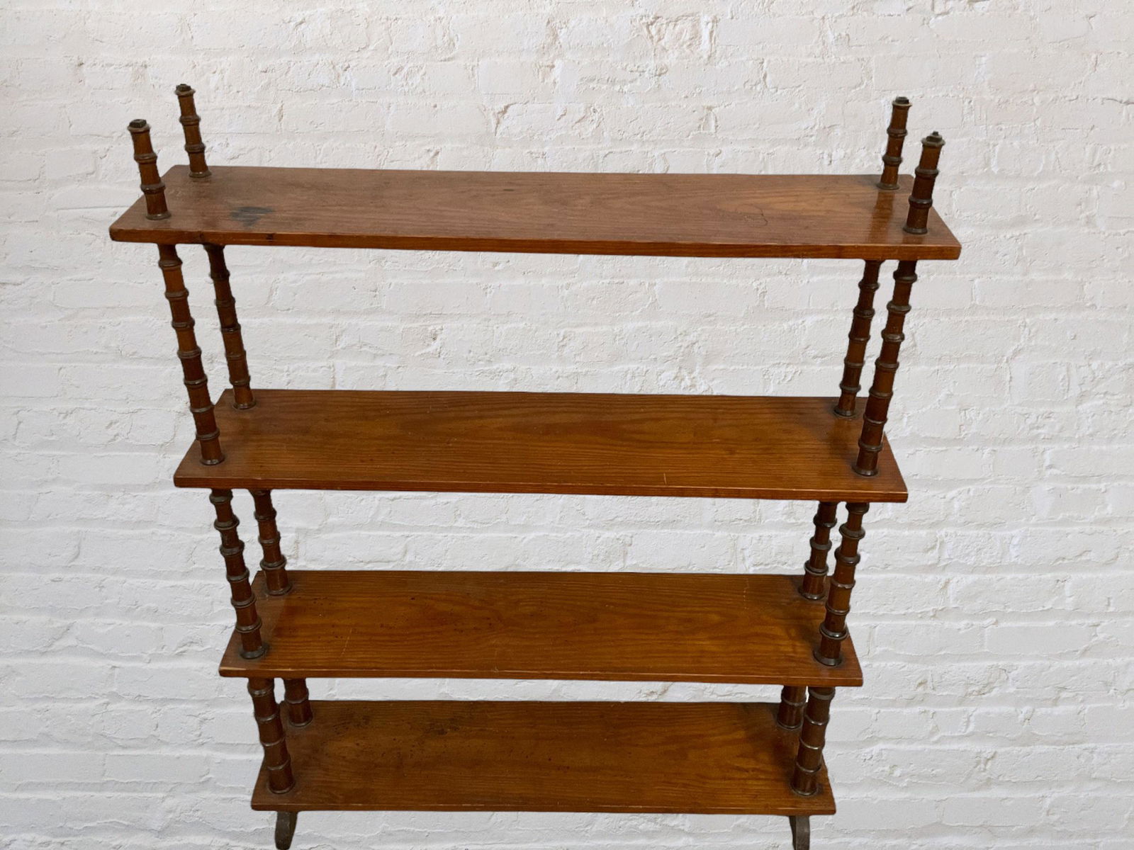 American Wooden 3-tiered Spool Stand (1 of 4)