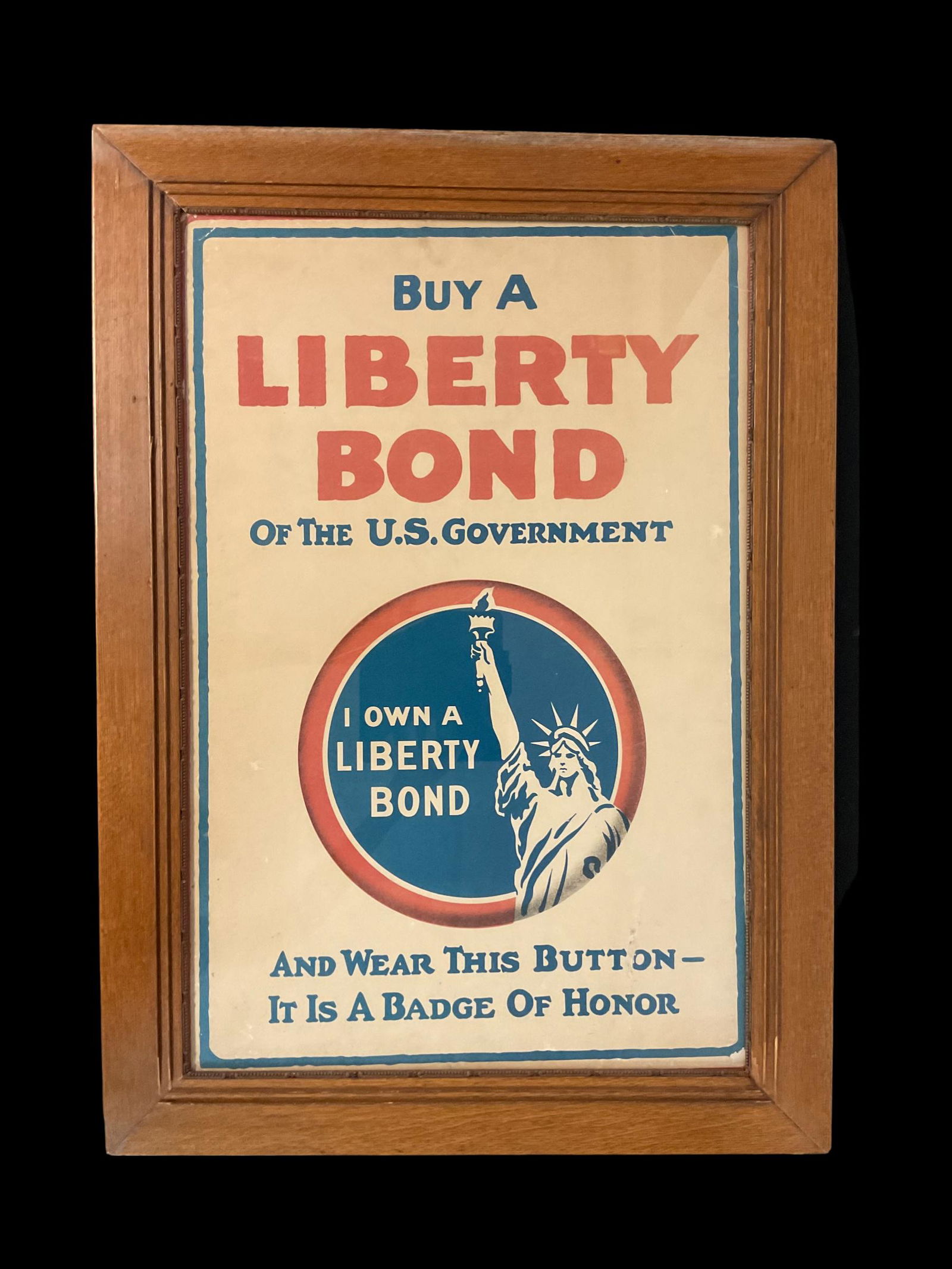 Buy A Liberty Bond of The U.S. Government Poster (1 of 7)