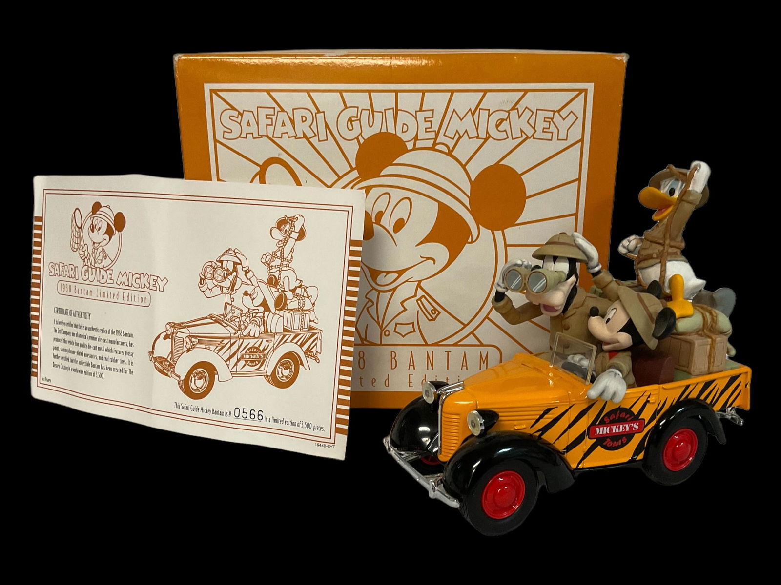 Safari Guide Mickey Limited Edition of 3500 (1 of 10)