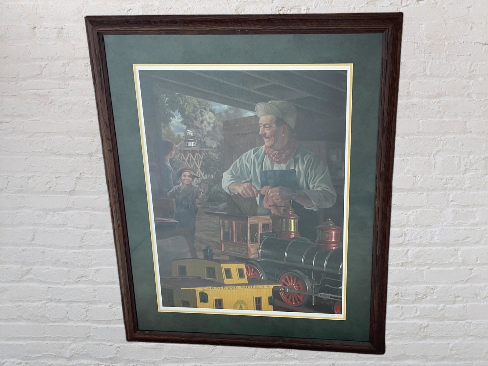 "Walt's Magical Barn" Disney by Bob Byerley Limited Edition Print Signed (1 of 10)