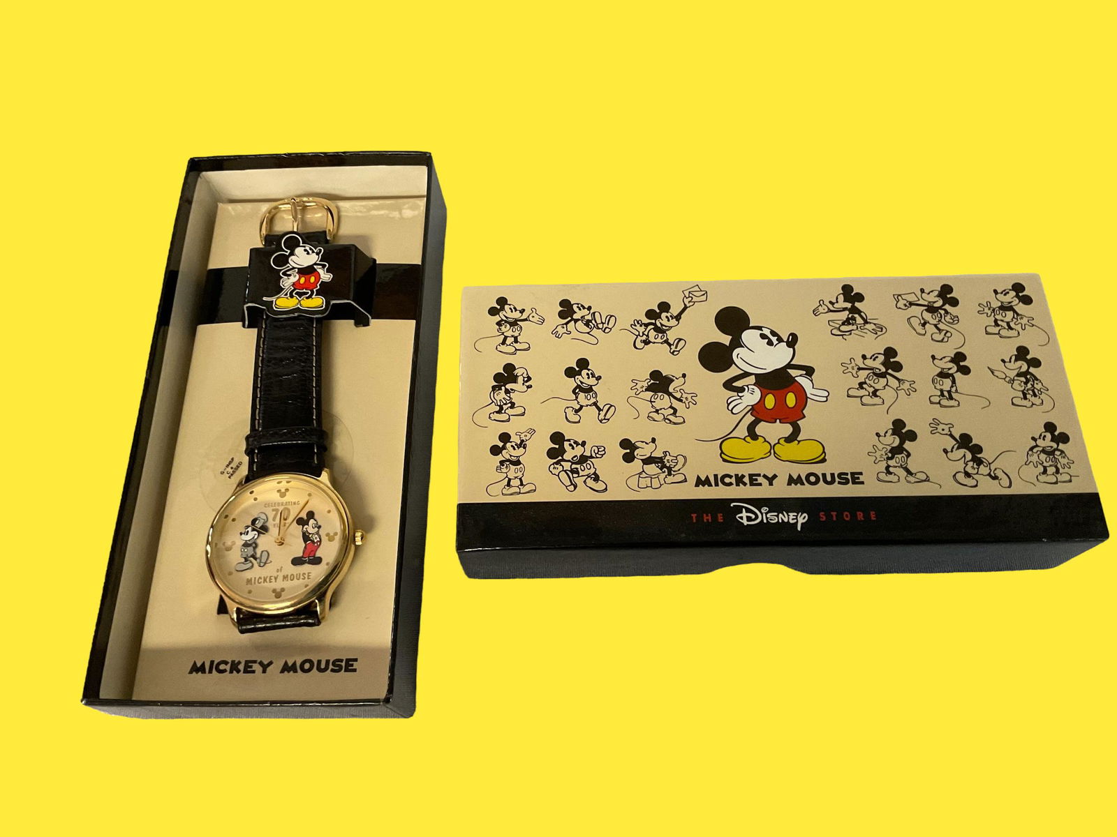 Celebrating 70 Years of Mickey Mouse Watch Limited Edition with Box (1 of 5)