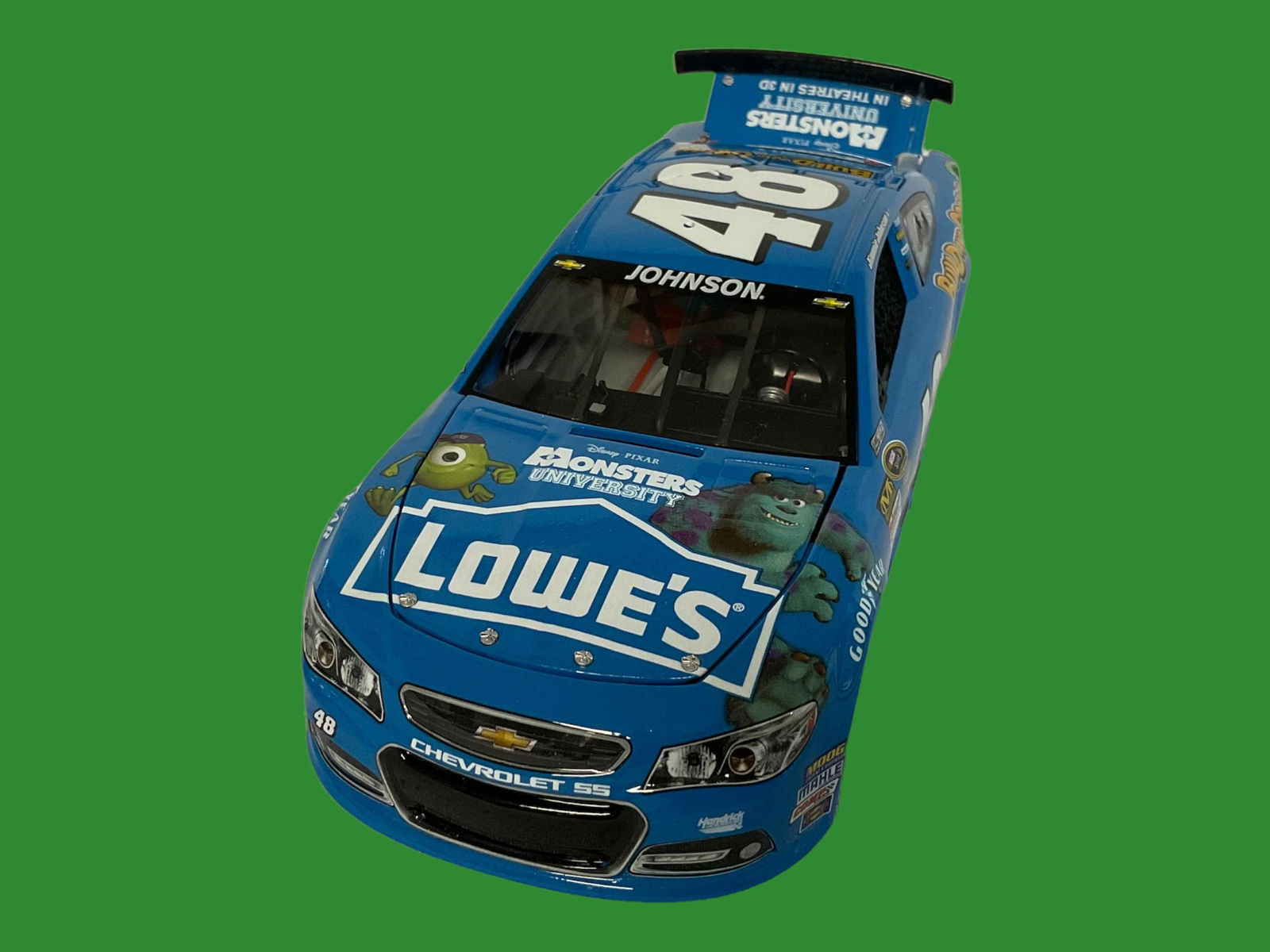 Jimmie Johnson #48 Lowe's Disney Pixar's Monster University 2013 SS Elite 1:24 Lionel NASCAR Die (1 of 8)