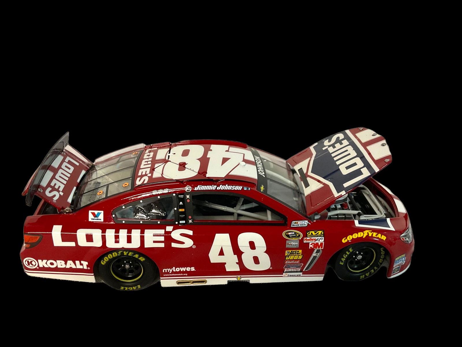 Jimmie Johnson #48 Lowe's Red 2014 SS Model Car (1 of 7)