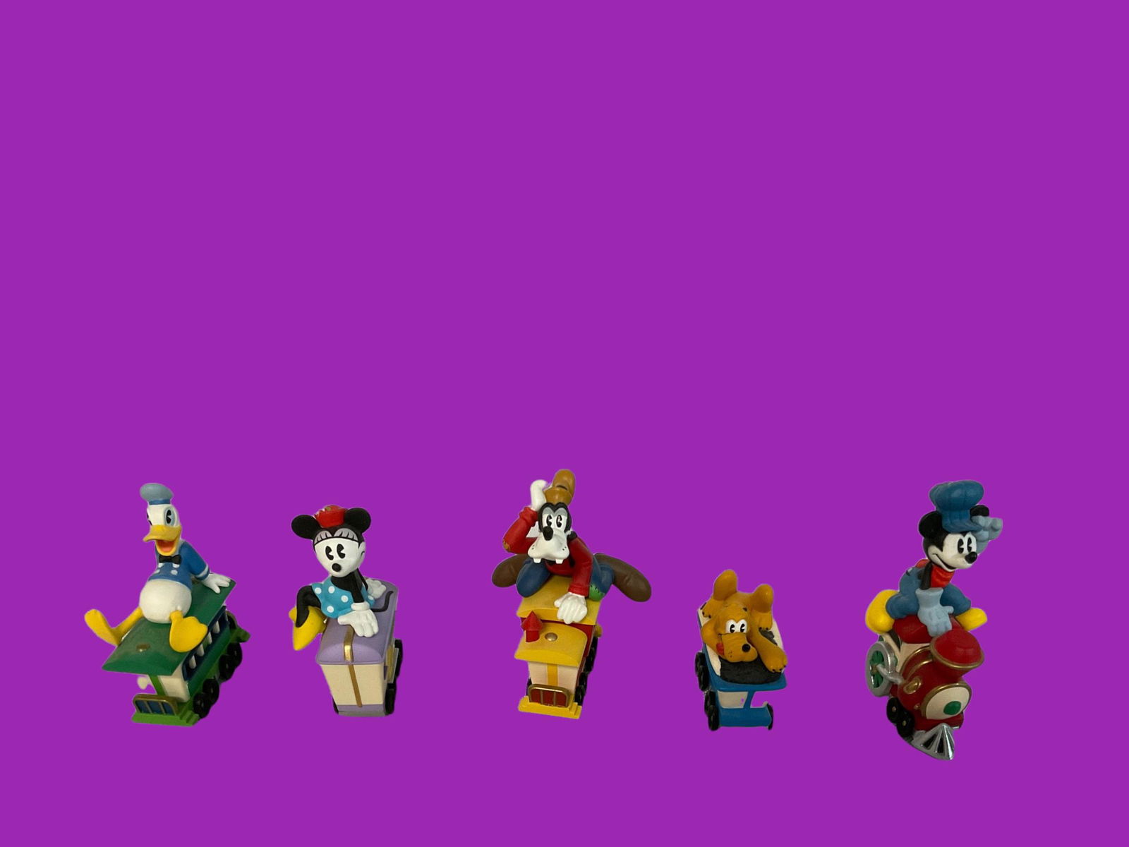 1998 Hallmark Miniature Mickey Mouse Train (1 of 4)