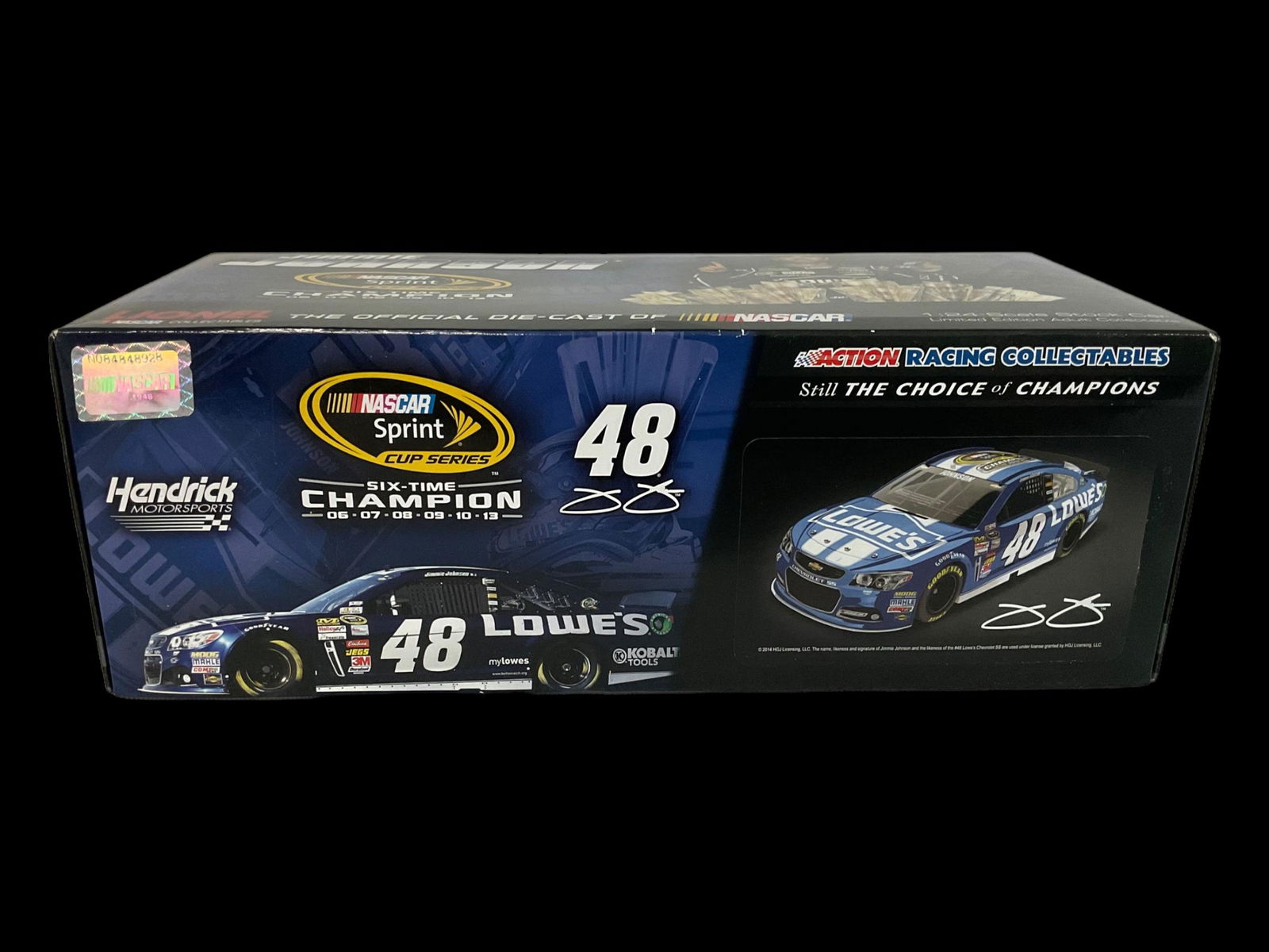 Jimmie Johnson #48 Lowe's Sprint Cup Series Championship (6-Time Champion) (1 of 7)