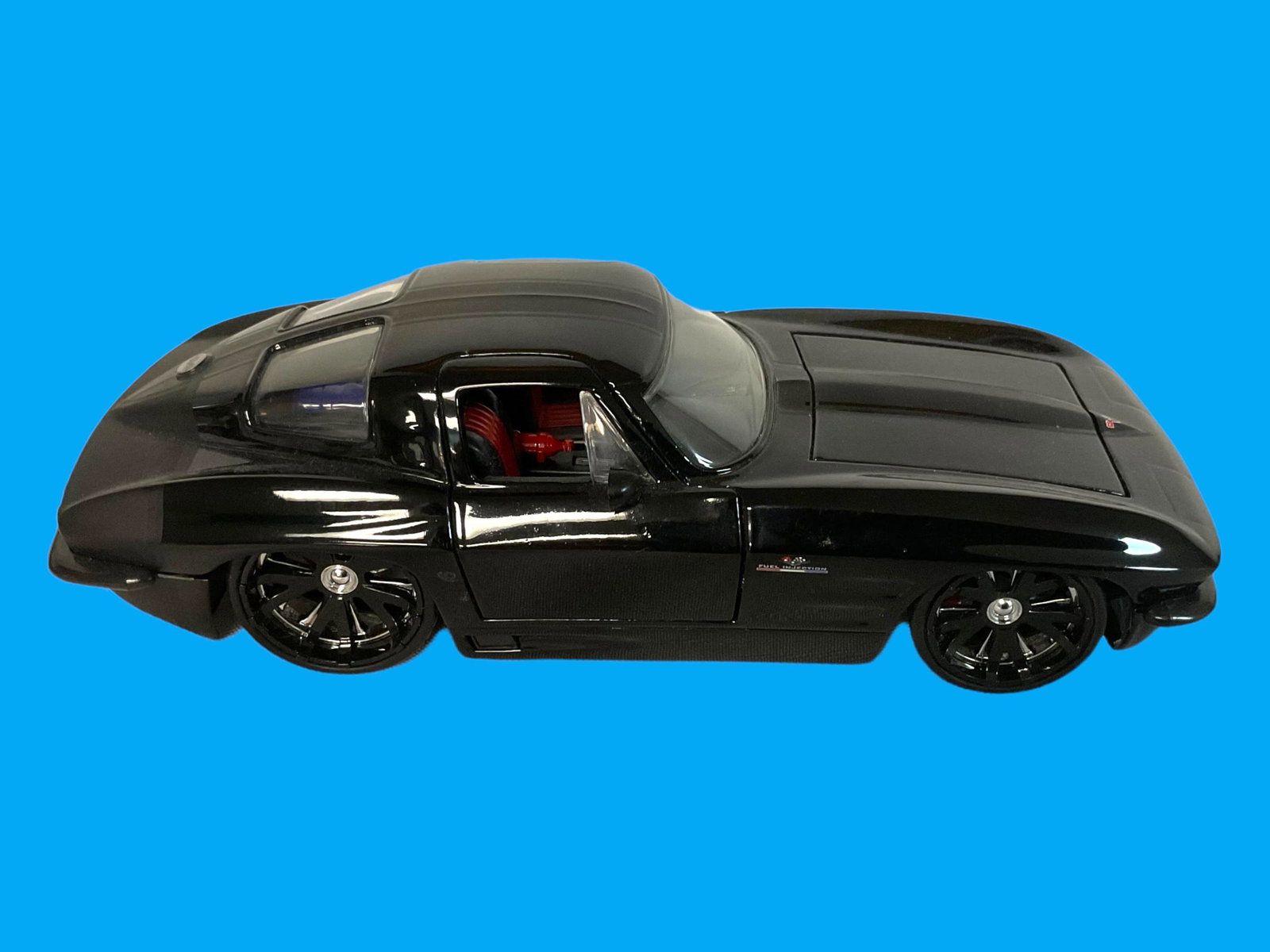 1963 Black Sting Ray Coupe #90218 Die-Cast Car by Jada Toys (1 of 4)