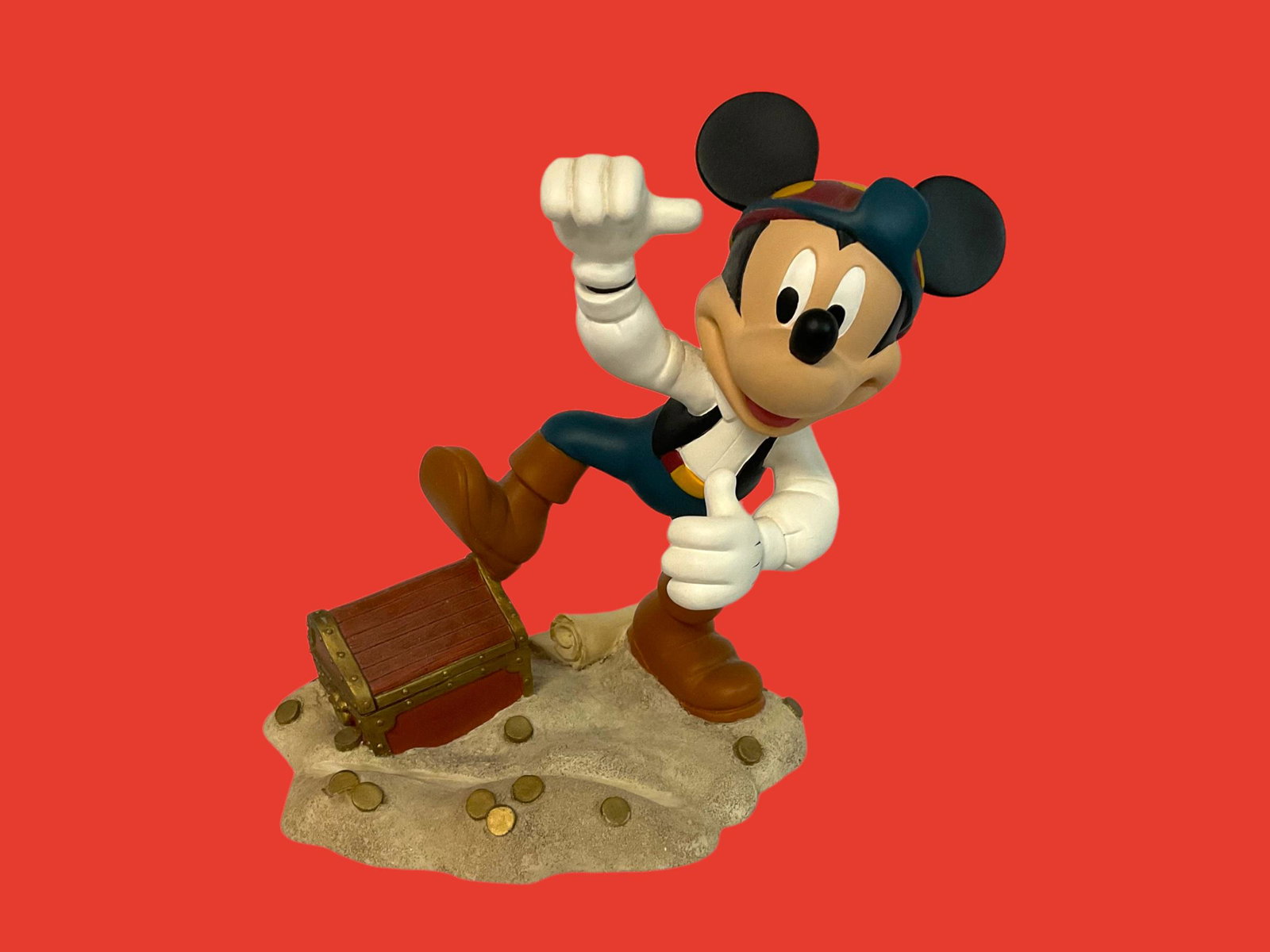 Disney Mickey Mouse Pirates Of The Caribbean Photo Holder Picture Frame, AS IS (1 of 5)