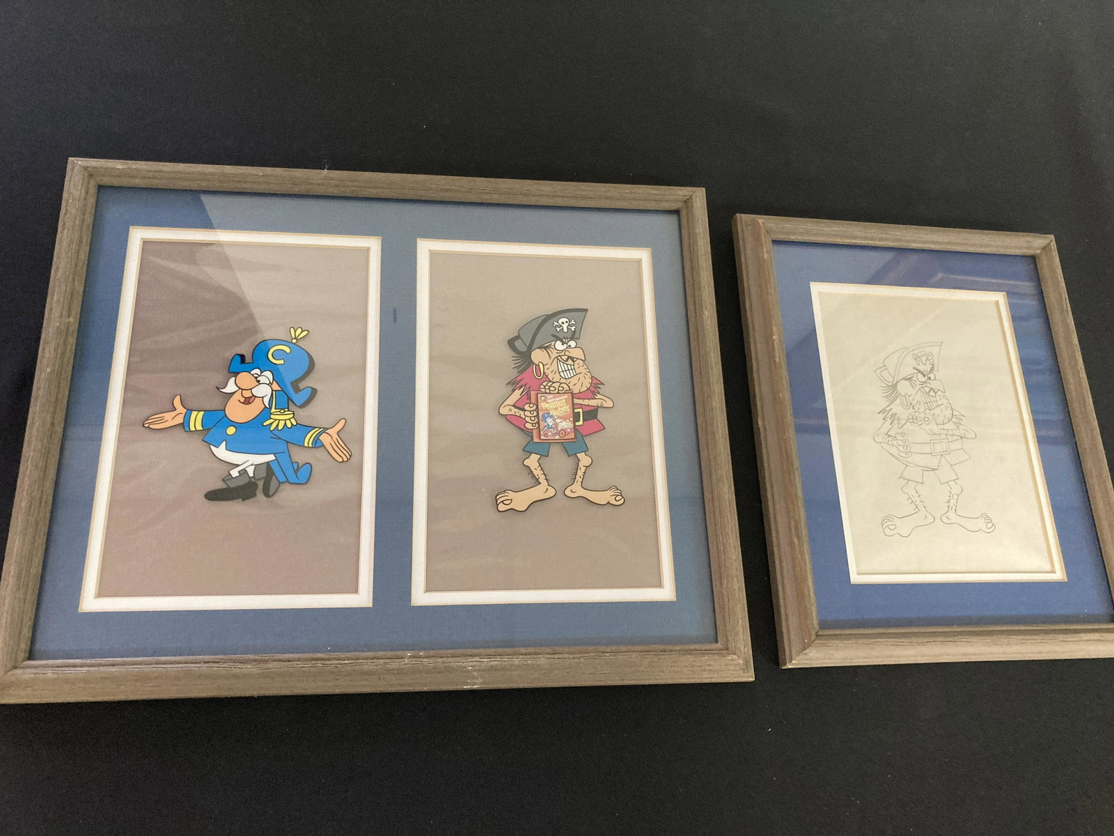 Captain Crunch Cap'n Crunch Jean Lafoote Animation Cels and Jean Lafoote Drawing COA (1 of 10)