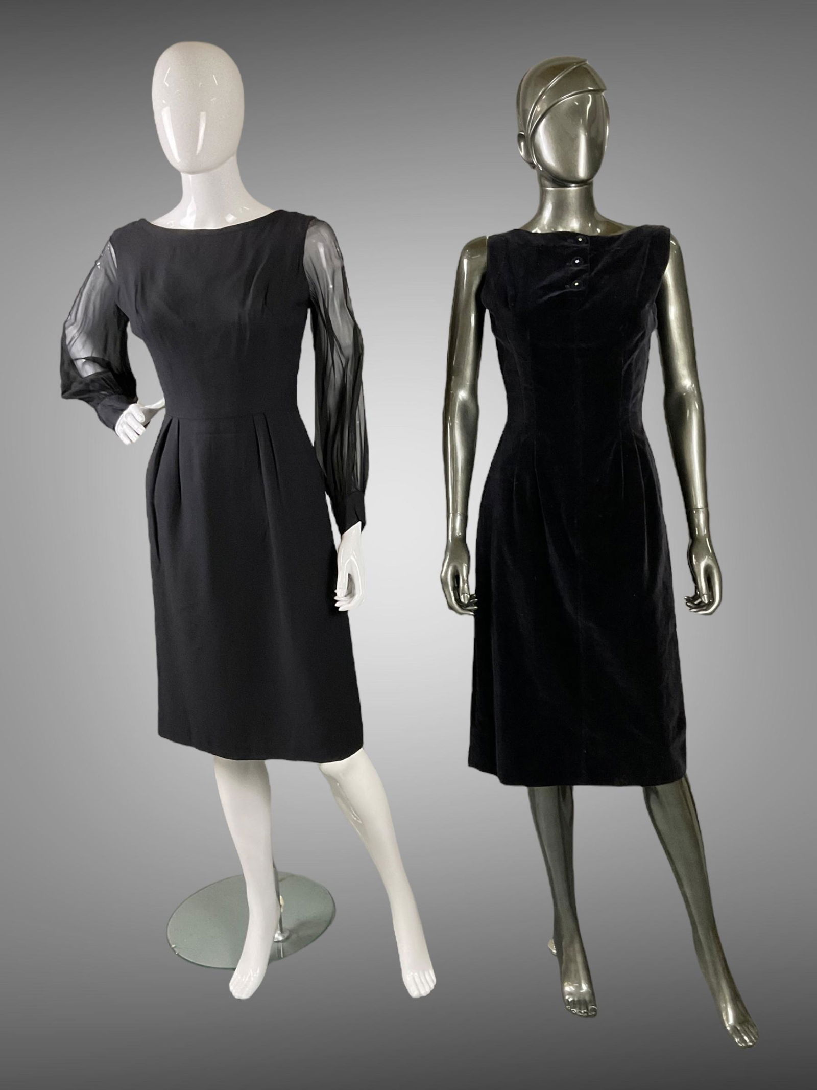 2 Little Black Dresses From the 1960s (1 of 6)