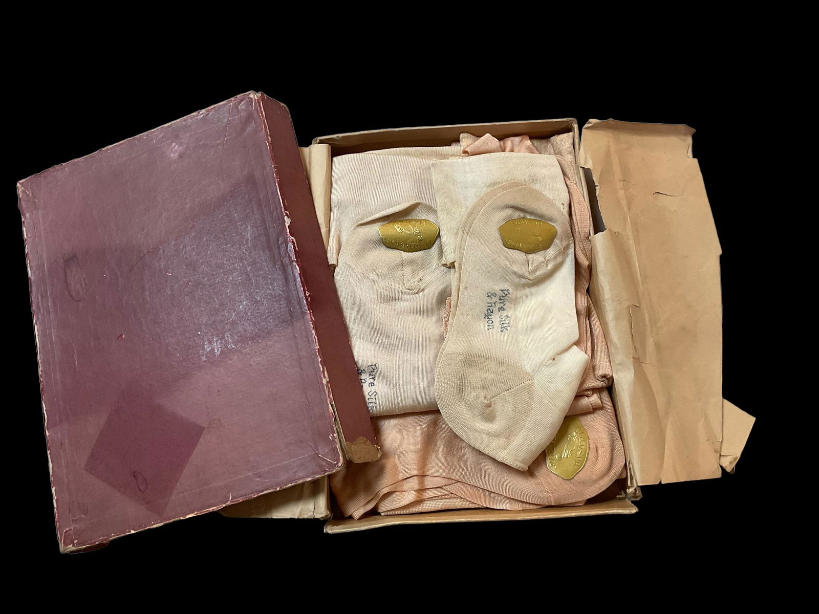 Collection of 7 Pairs of Vintage Buster Brown Hosiery (1 of 3)