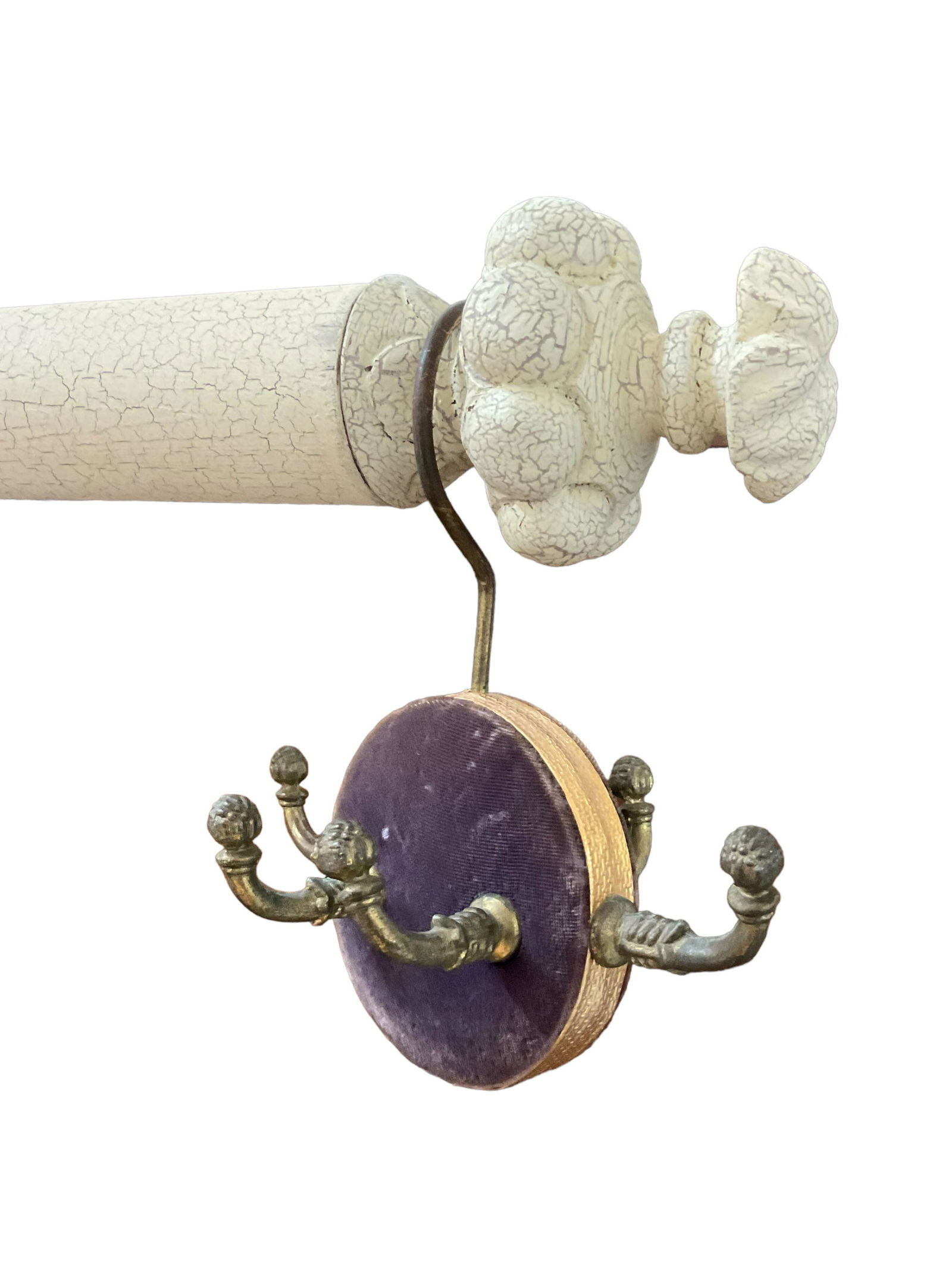 Victorian Boudoir Scarf, Tie Hanging Hook (1 of 3)