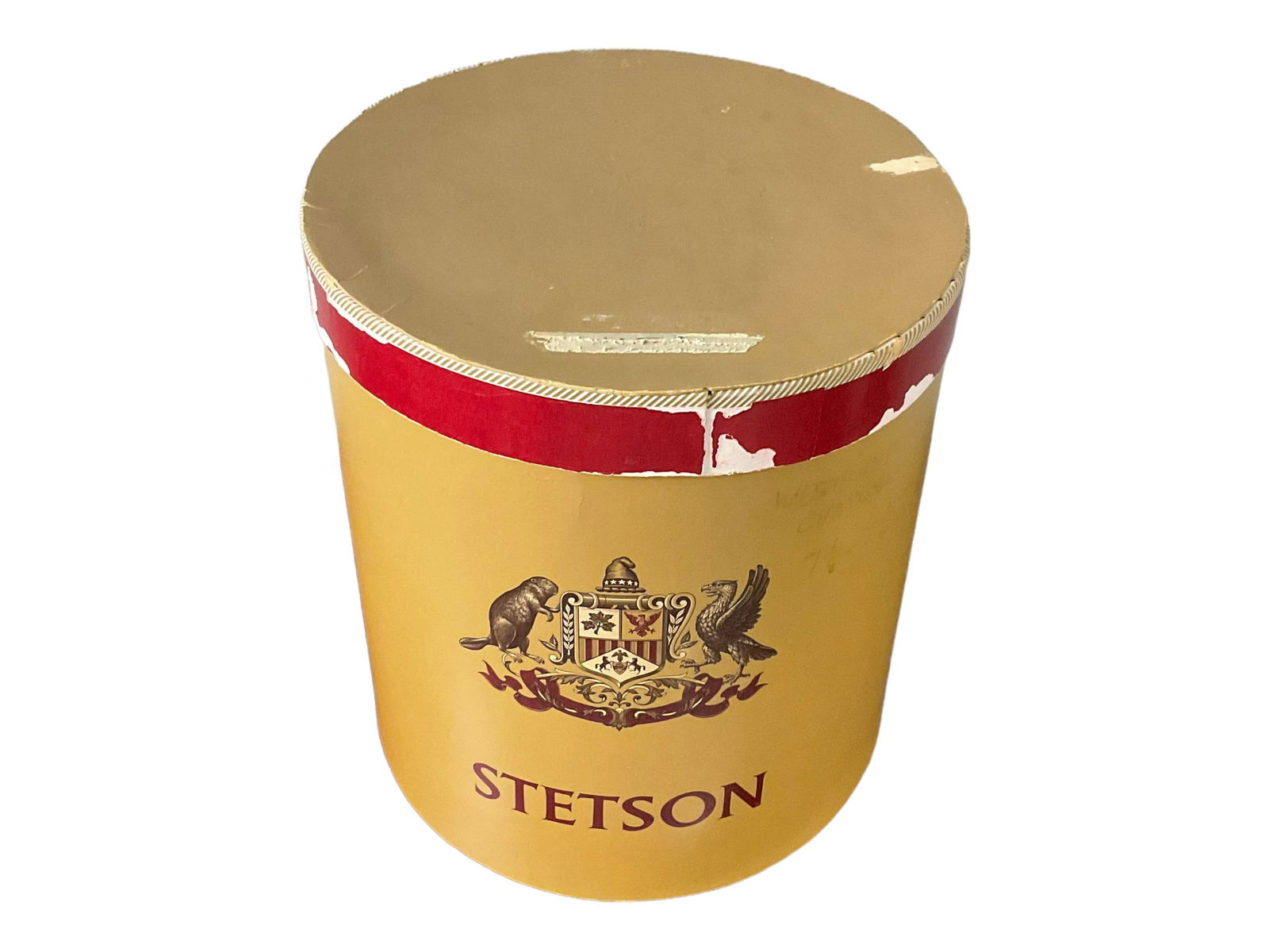 Stetson Oval Hat Box 13.5 inch height (1 of 6)