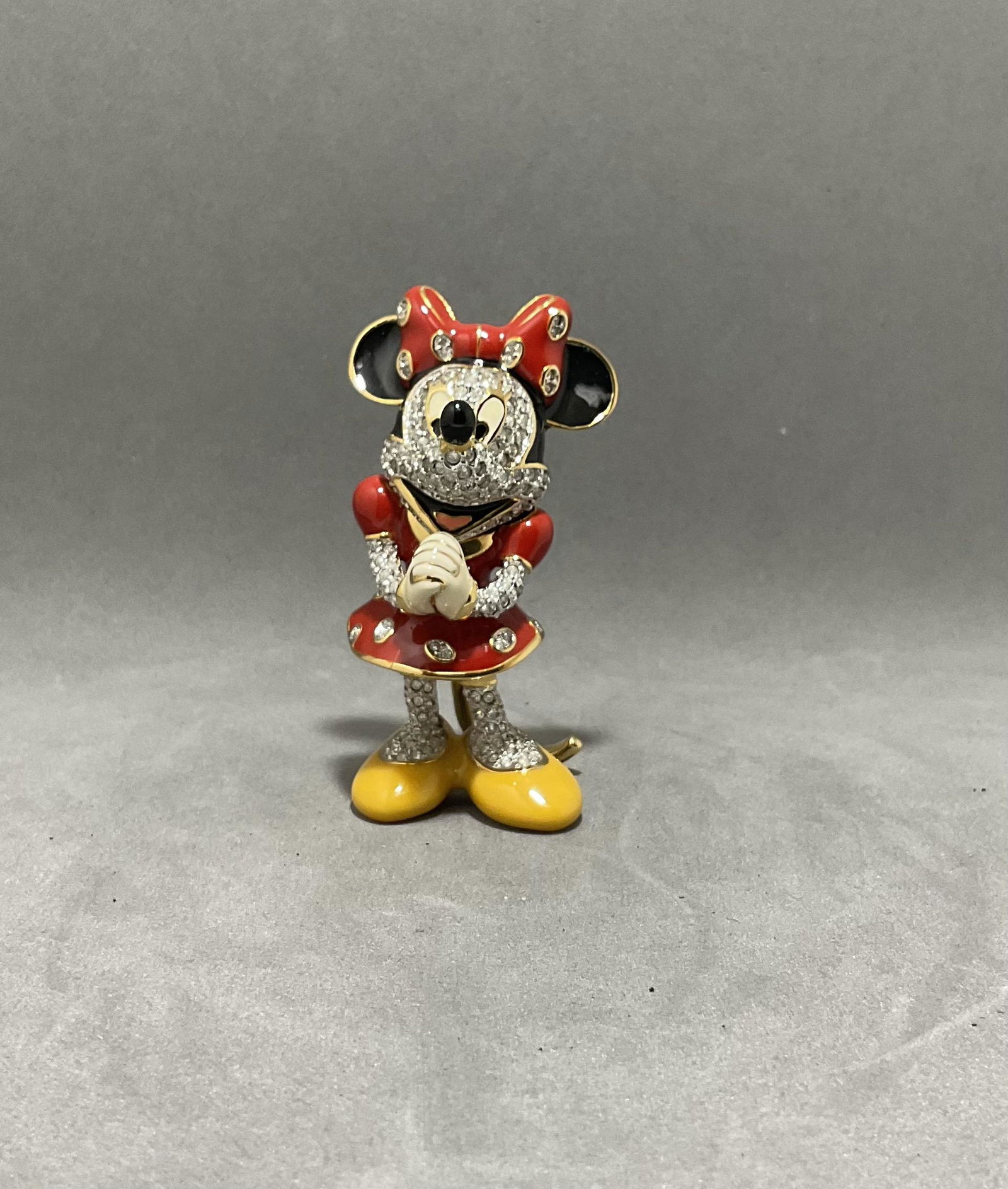 Swarovski Crystal Figurine Minnie Mouse Figurine (1 of 3)