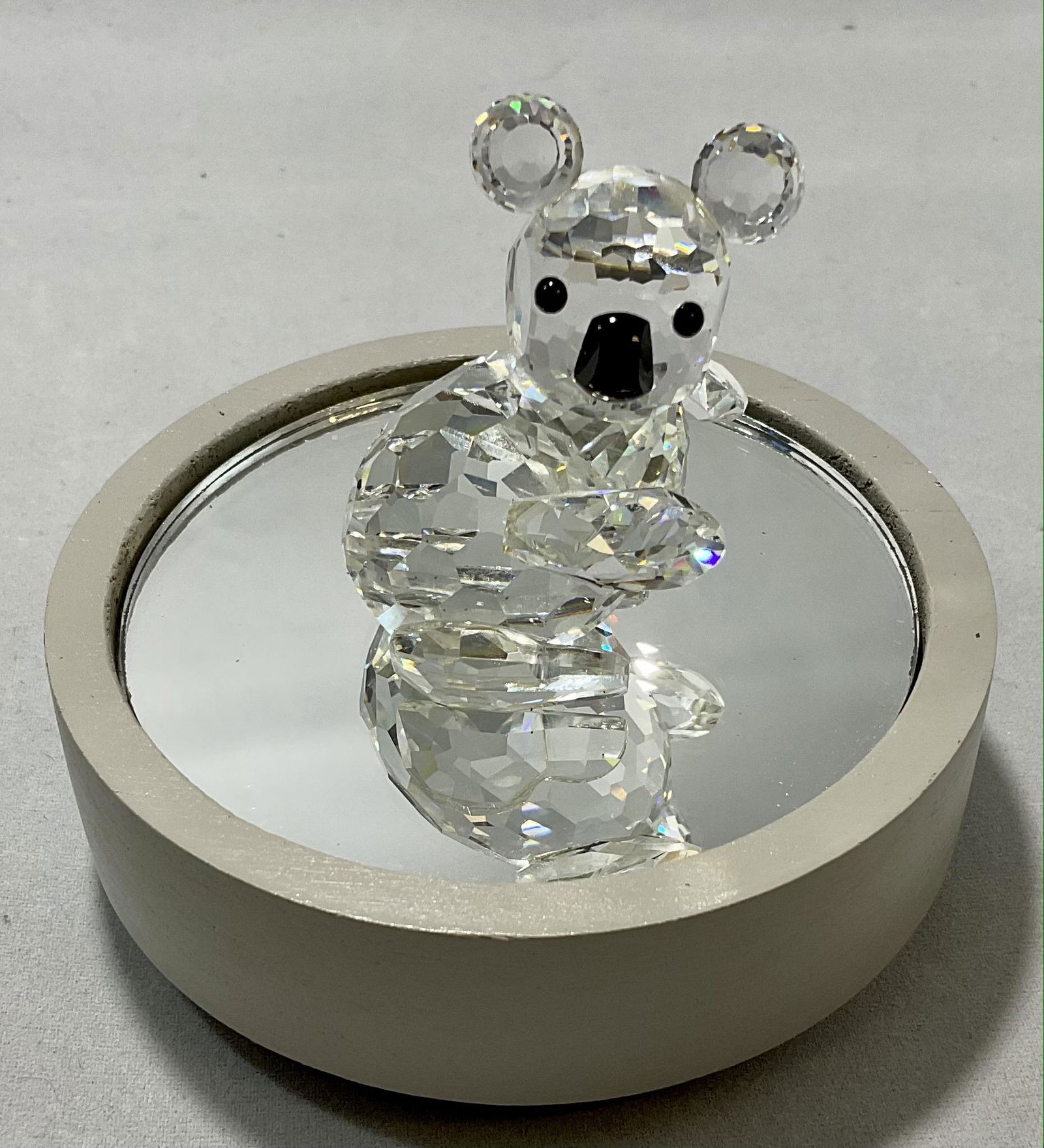 Swarovski Crystal Figurine Koala Faces Right Signed (1 of 5)