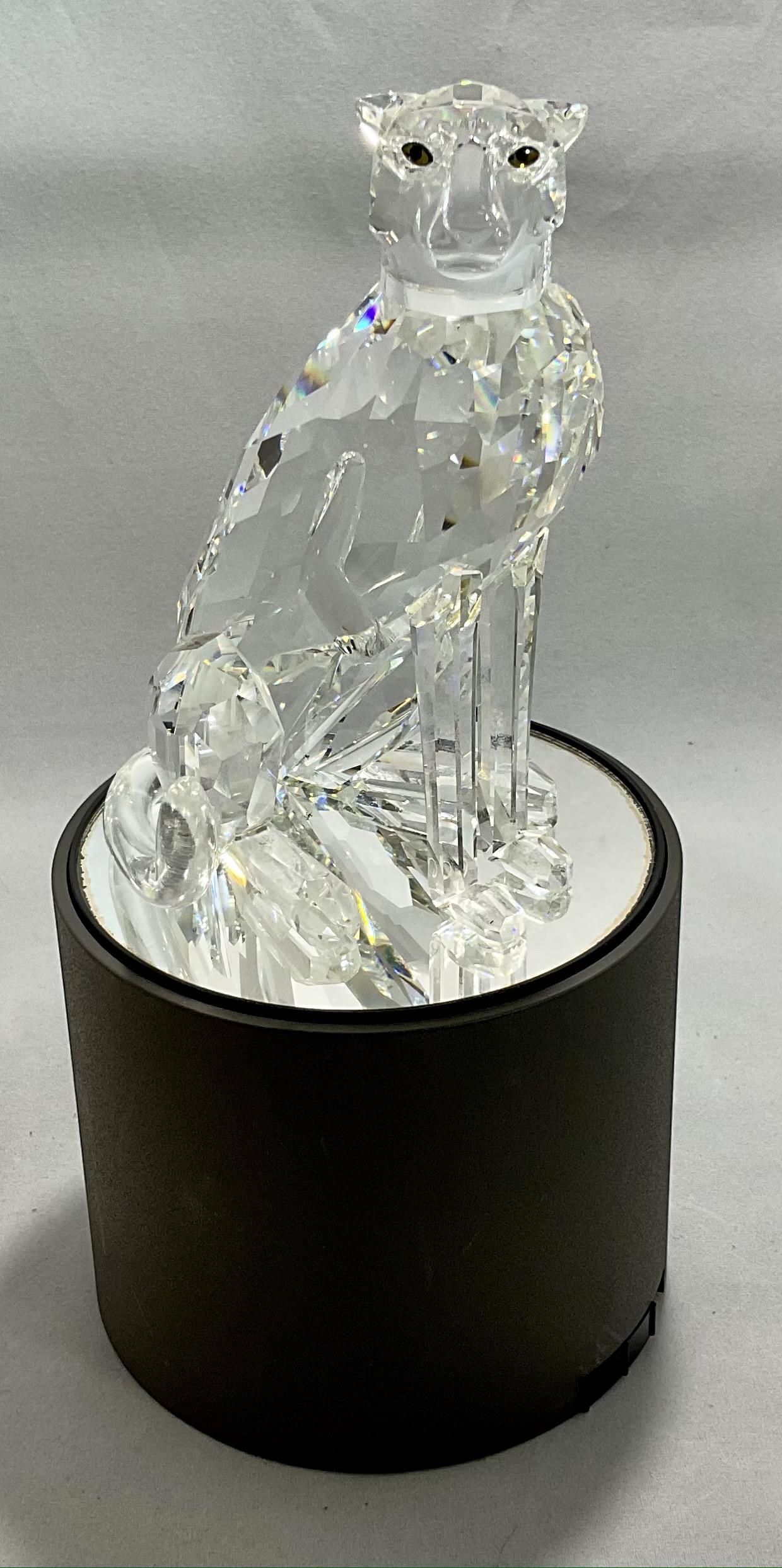 Swarovski Crystal Figurine Cheetah Number 7610NR000001 (1 of 6)
