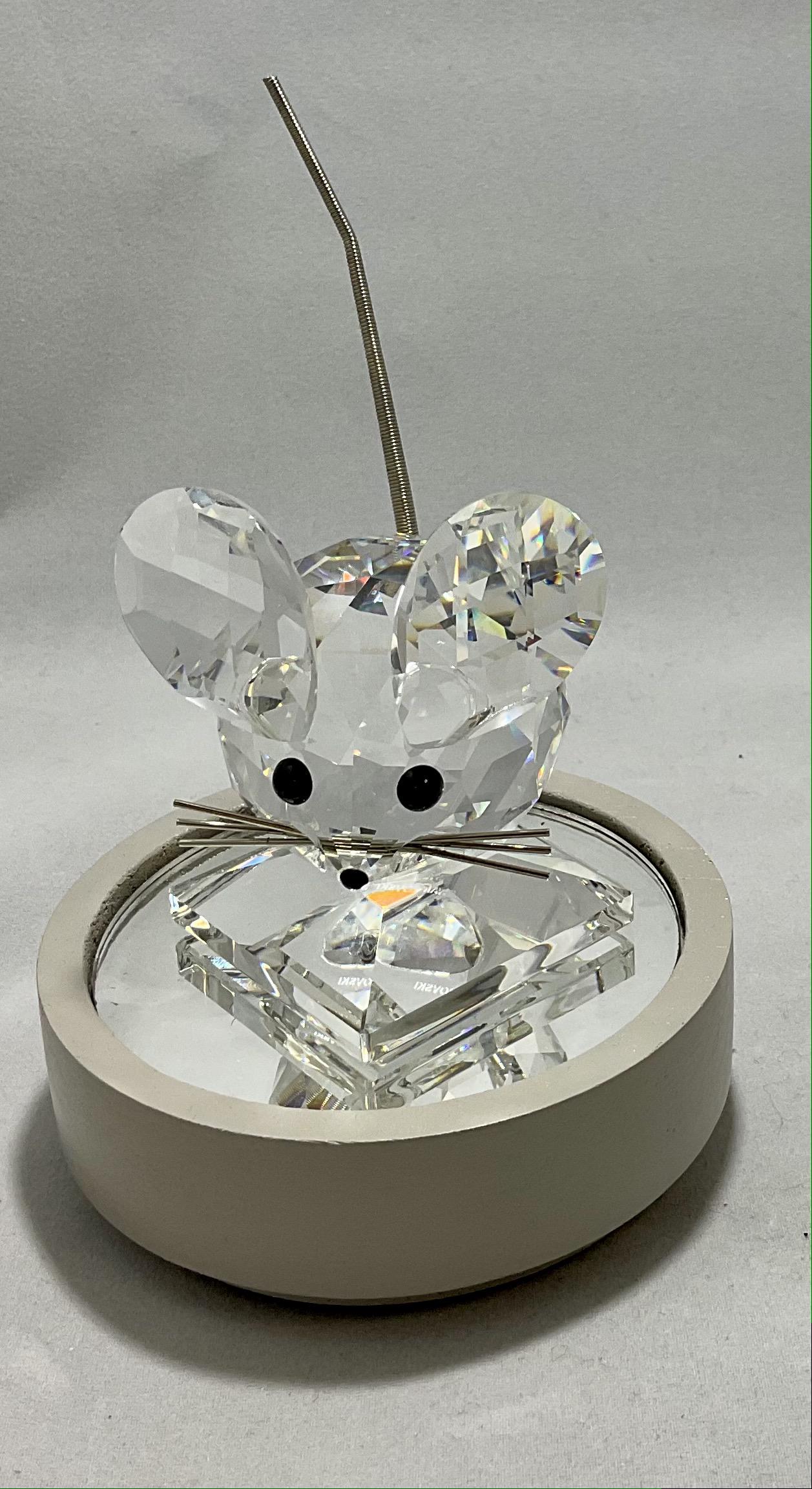 Swarovski Crystal Figurine Medium Mouse Number 7631NR040 (1 of 5)