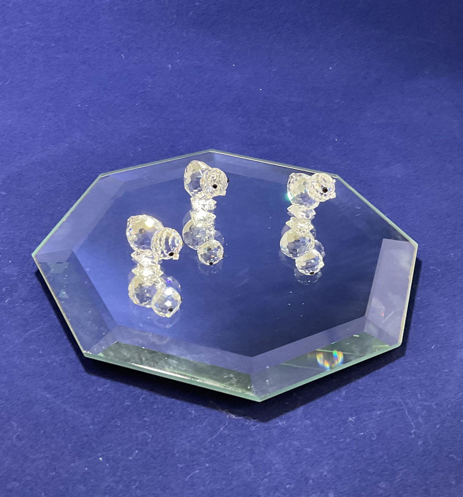 Swarovski Crystal Figurine Three Mini Chicks Number 7676NR020003 (1 of 3)