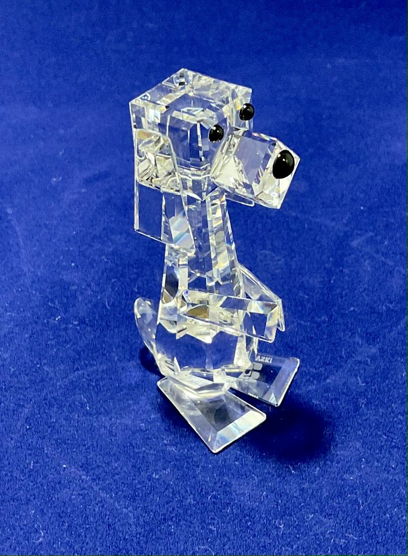 Swarovski Crystal Figurine Standing Dog Pluto Number 7635NR070 (1 of 4)
