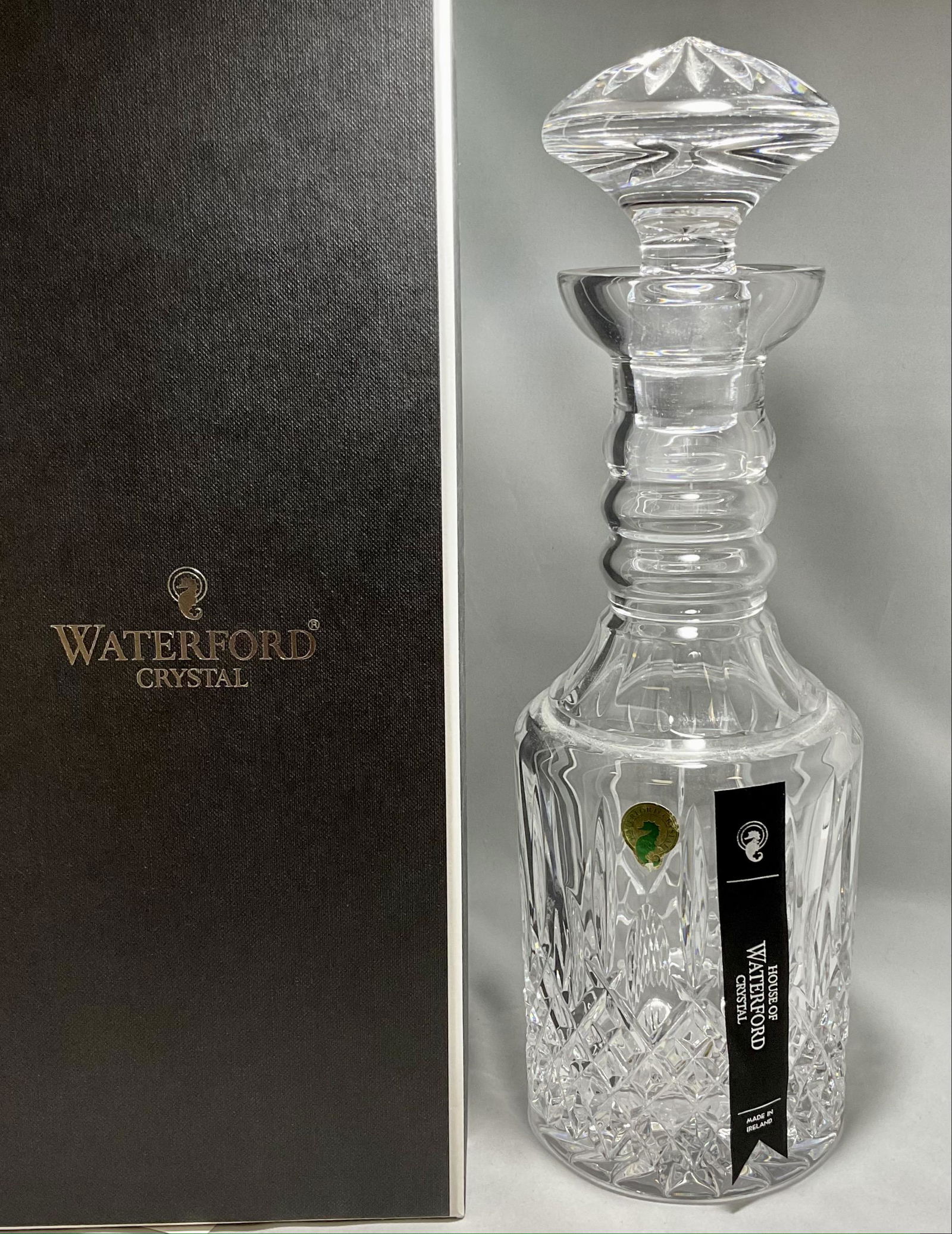 House of Waterford 3 Ring Decanter (1 of 3)