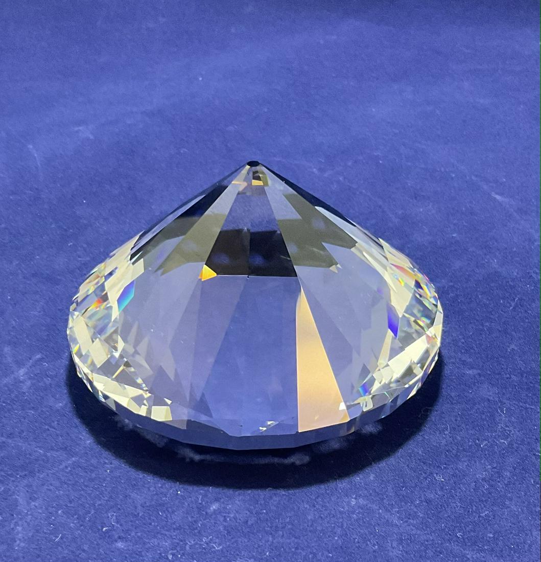 Swarovski Crystal Figurine Large Chaton Paperweight (1 of 3)