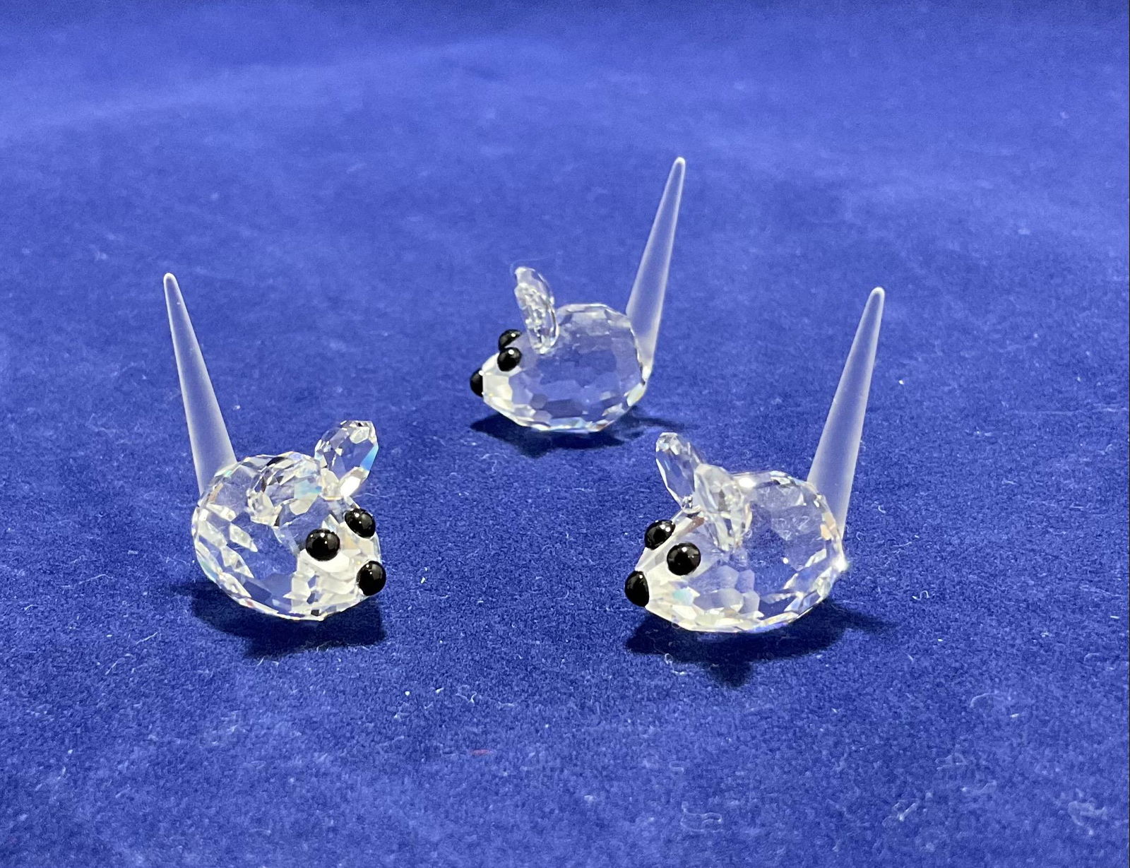 Swarovski Crystal Figurine Field Mice set of 3 Number 7631NR015000 (1 of 3)