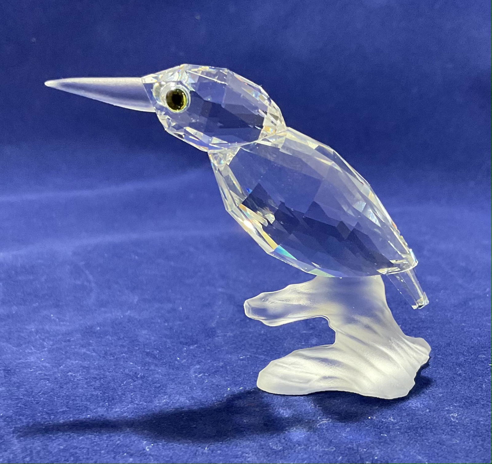 Swarovski Crystal Figurine Kingfisher Number 7621NR000001 (1 of 4)