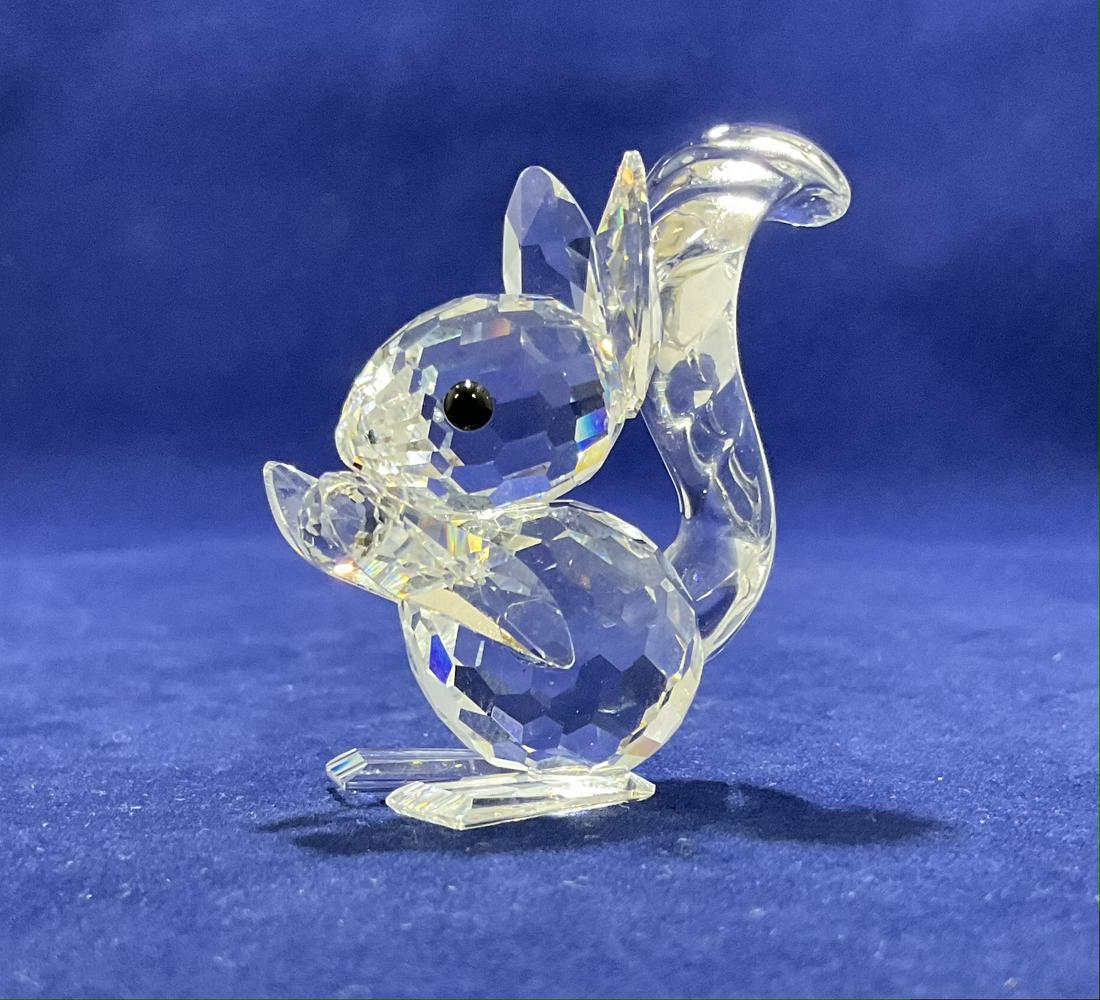 Swarovski Crystal Figurine Squirrel (large ears) Number 7662NR042000 (1 of 4)