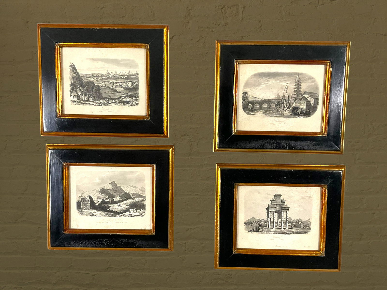 4 Framed Prints by N. Remond, Circa 1840s (1 of 5)