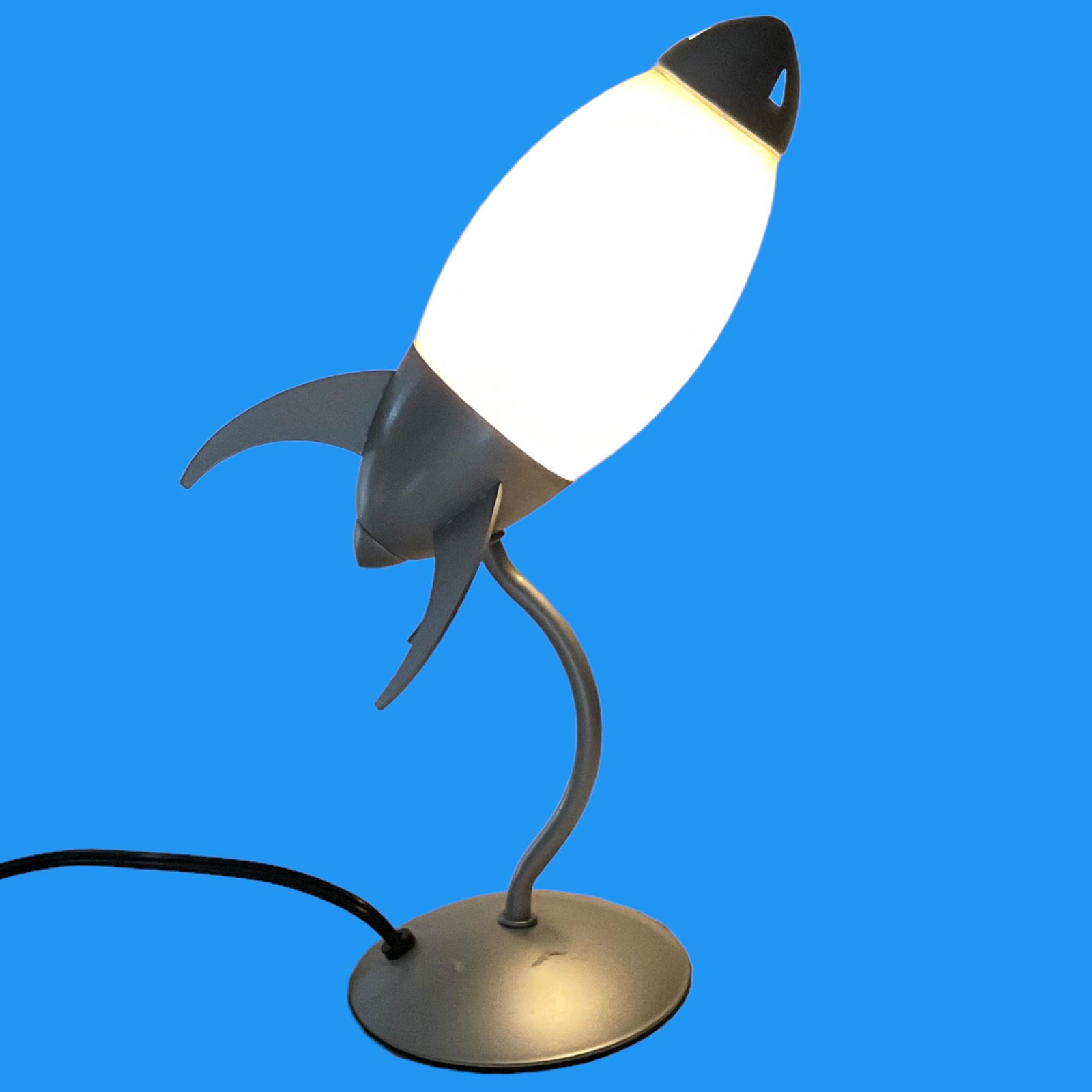 Vintage Space Rocketship Desk Lamp (1 of 6)