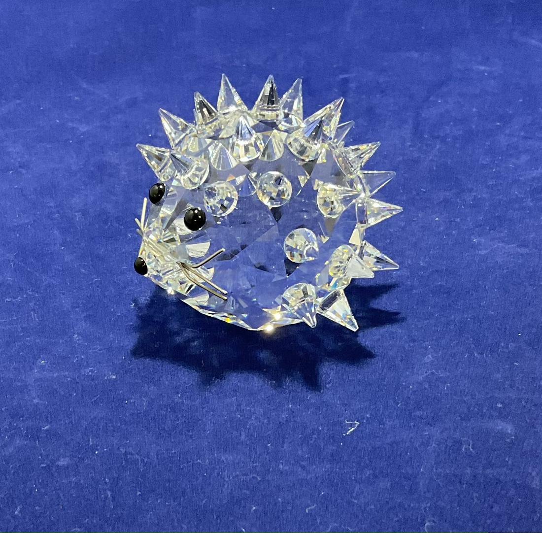Swarovski Crystal Figurine Large Hedgehog Number 7630NR070000 (1 of 4)