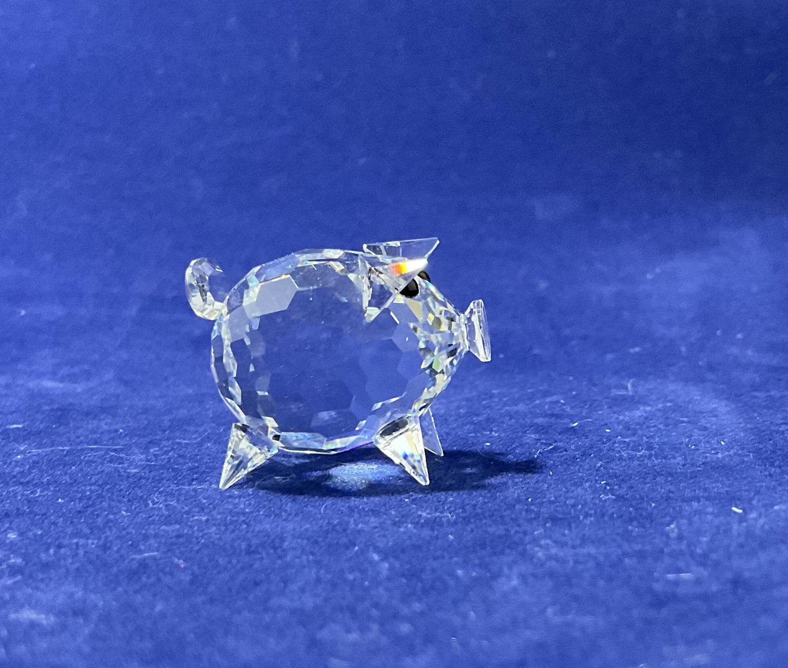 Swarovski Crystal Figurine Mini Pig Number 7657NR27 (1 of 4)