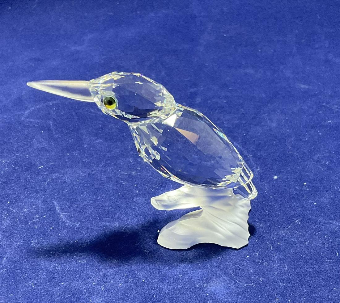 Swarovski Crystal Figurine Kingfisher Number 7621NR000001 (1 of 5)