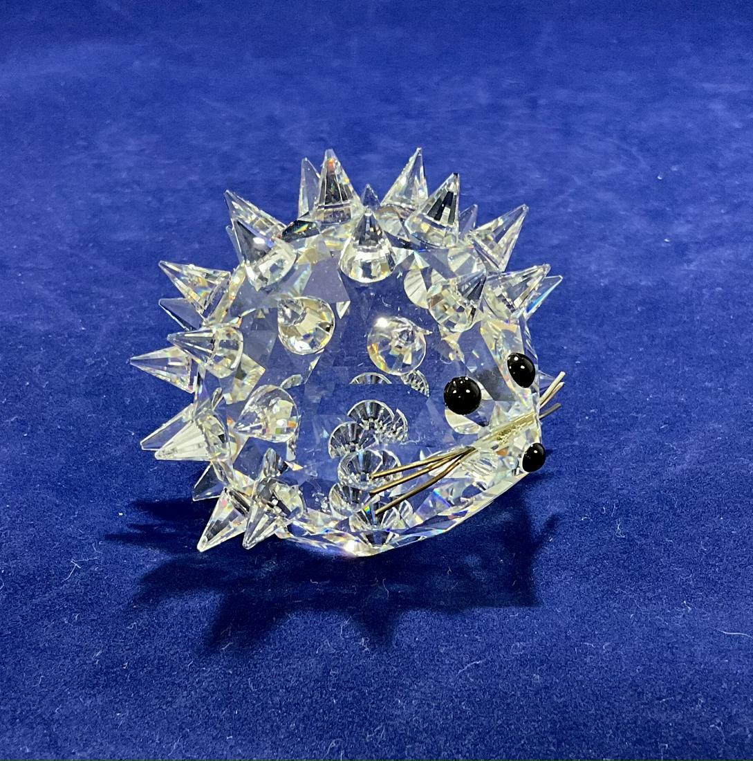 Swarovski Crystal Figurine Medium Hedgehog (1 of 3)