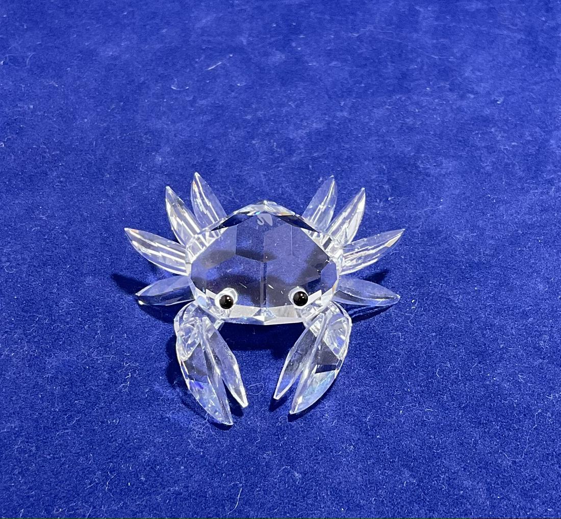 Swarovski Crystal Figurine Mini Crab Number 7624NR000004 (1 of 4)
