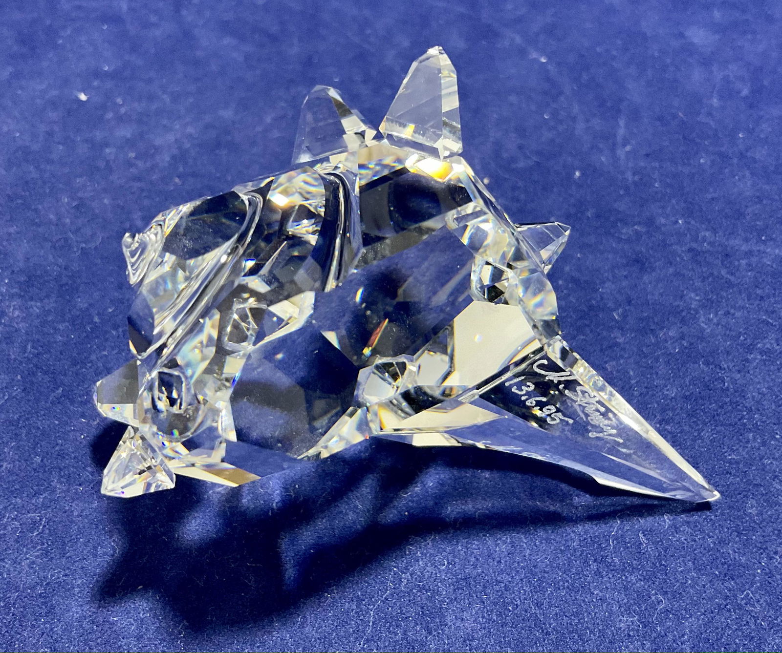 Swarovski Crystal Figurine South Sea Shell Number 7624NR072000 (1 of 4)