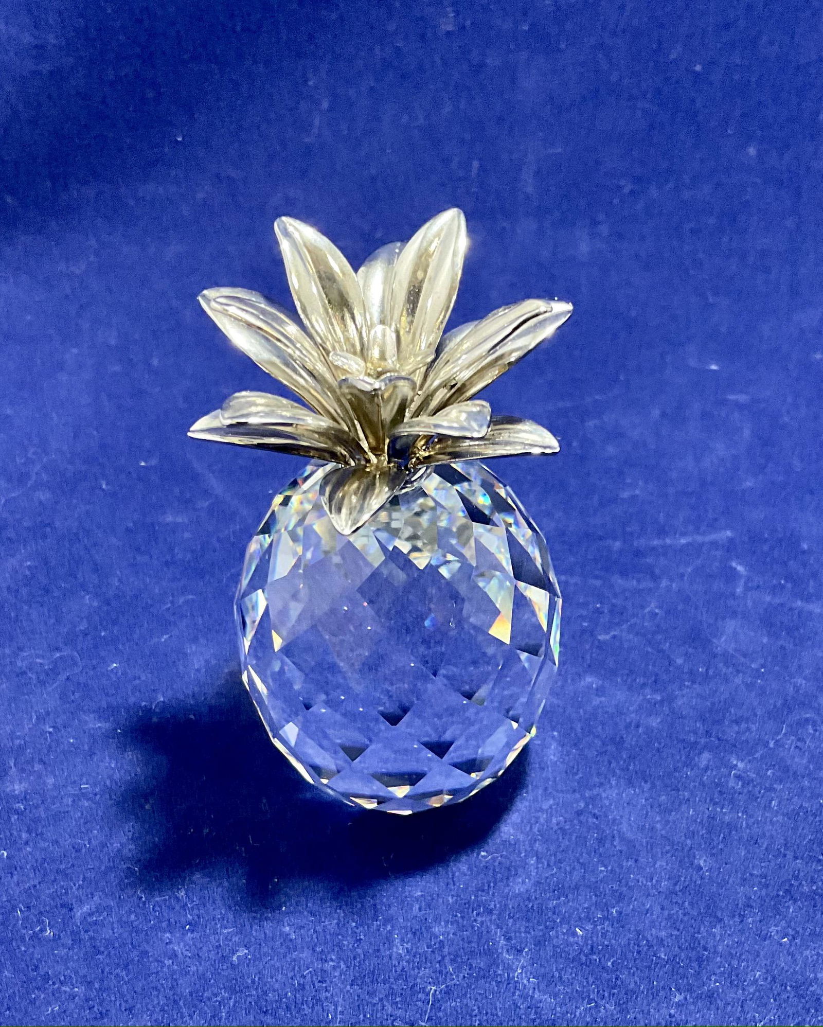 Swarovski Crystal Figurine Small Pineapple Rhodium Number 7507NR060002 (1 of 4)