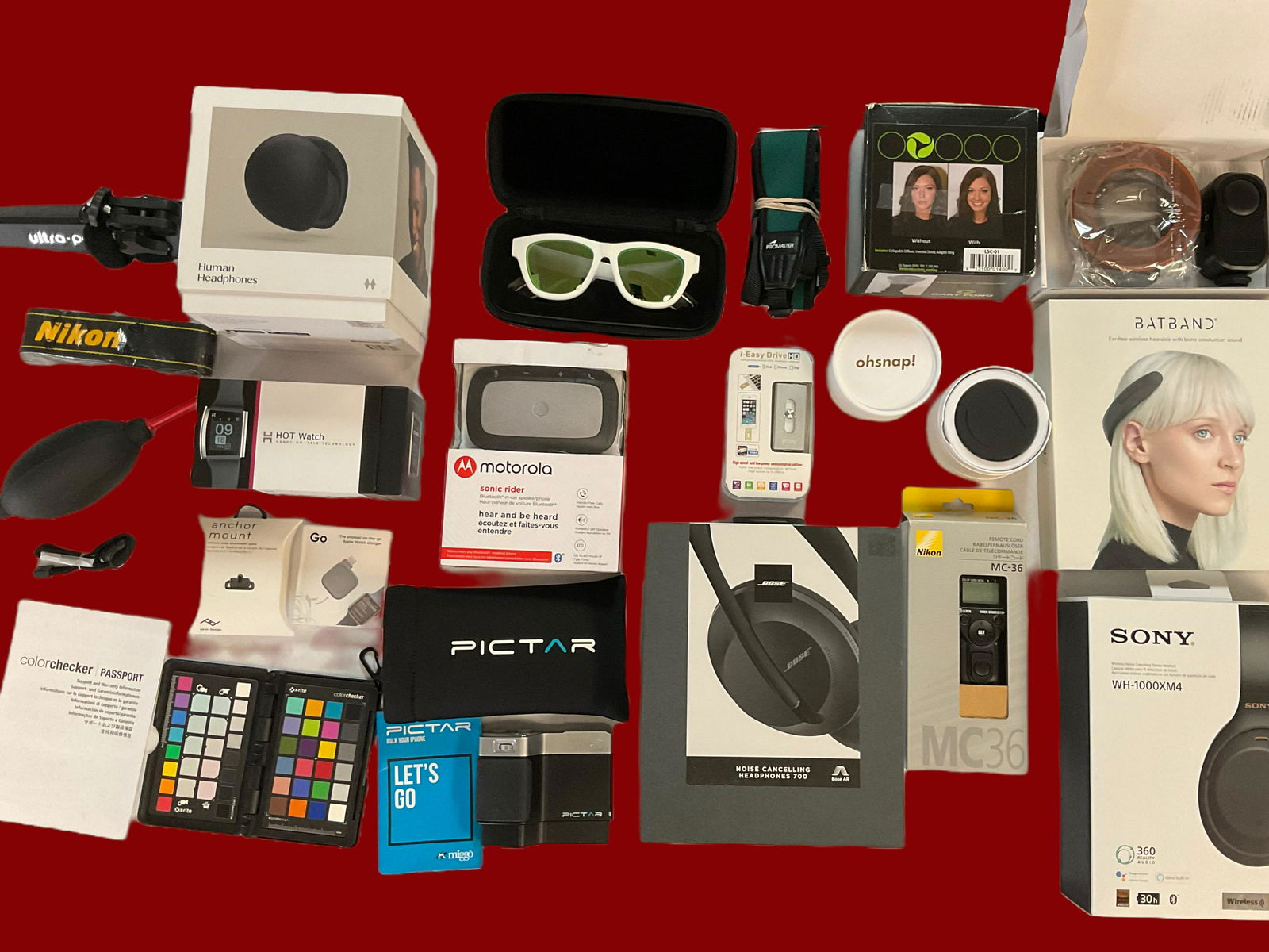 Large Collection of Electronics for Cameras and Music (1 of 14)