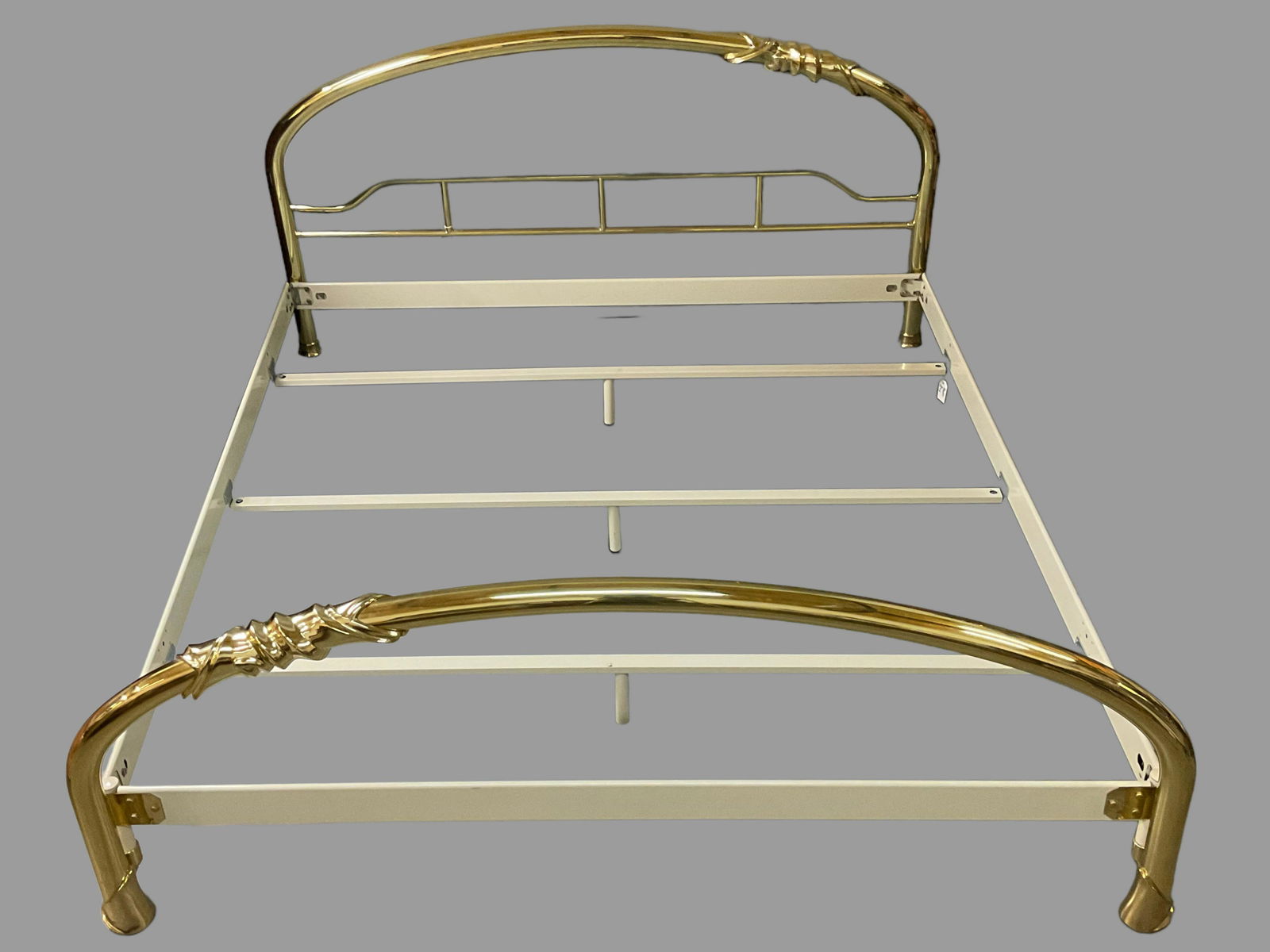 Lipparini King Size Brass Bed Frame Italy (1 of 13)