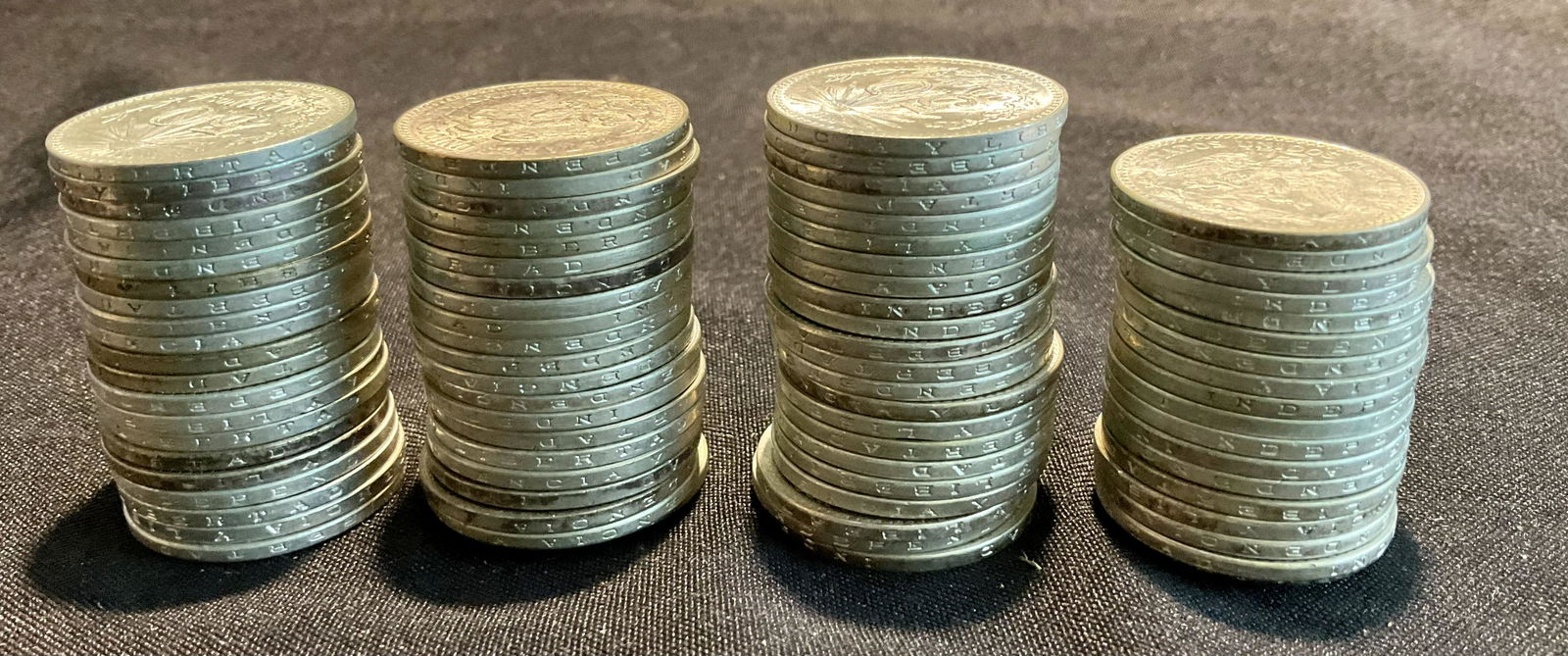 Group of 86 Mexico 50 Centavos Silver Coins 1940s (1 of 4)