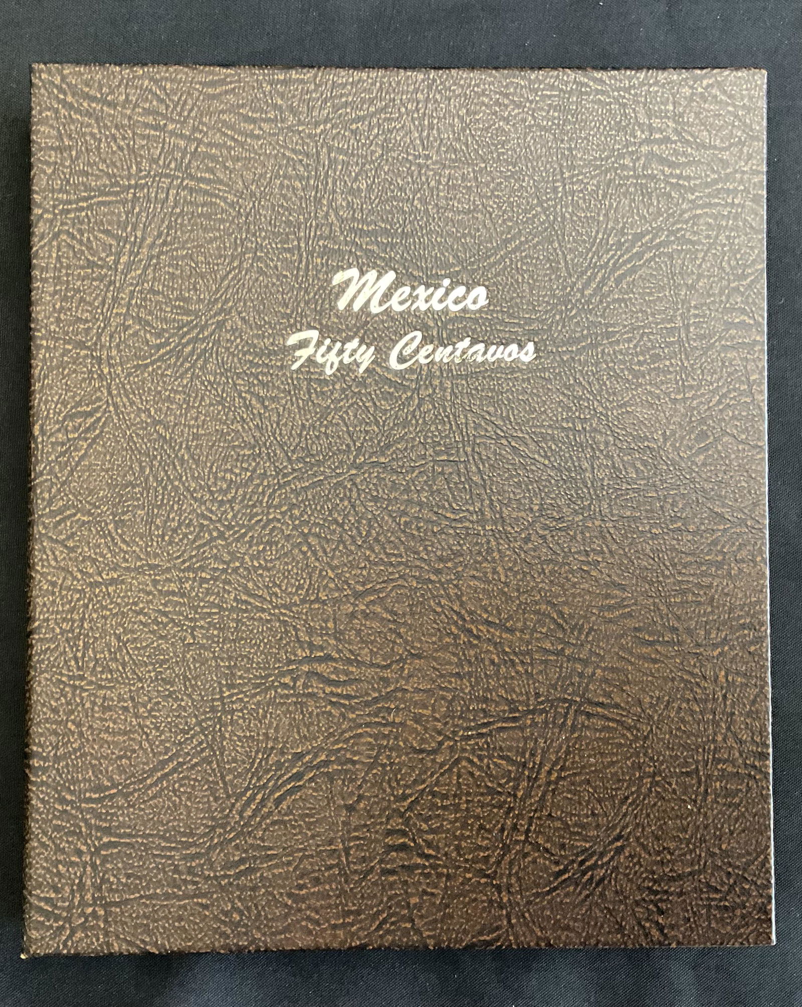 Dansco Mexico Fifty Centavos Coin Album From 1905 to 1975 NO COINS (1 of 7)