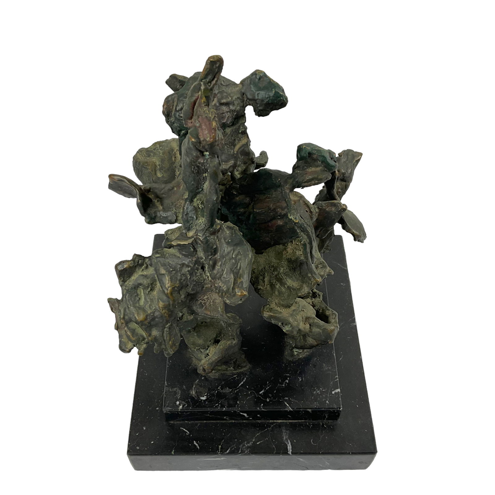 Abstract Bronze Sculpture Mid-Century (1 of 8)