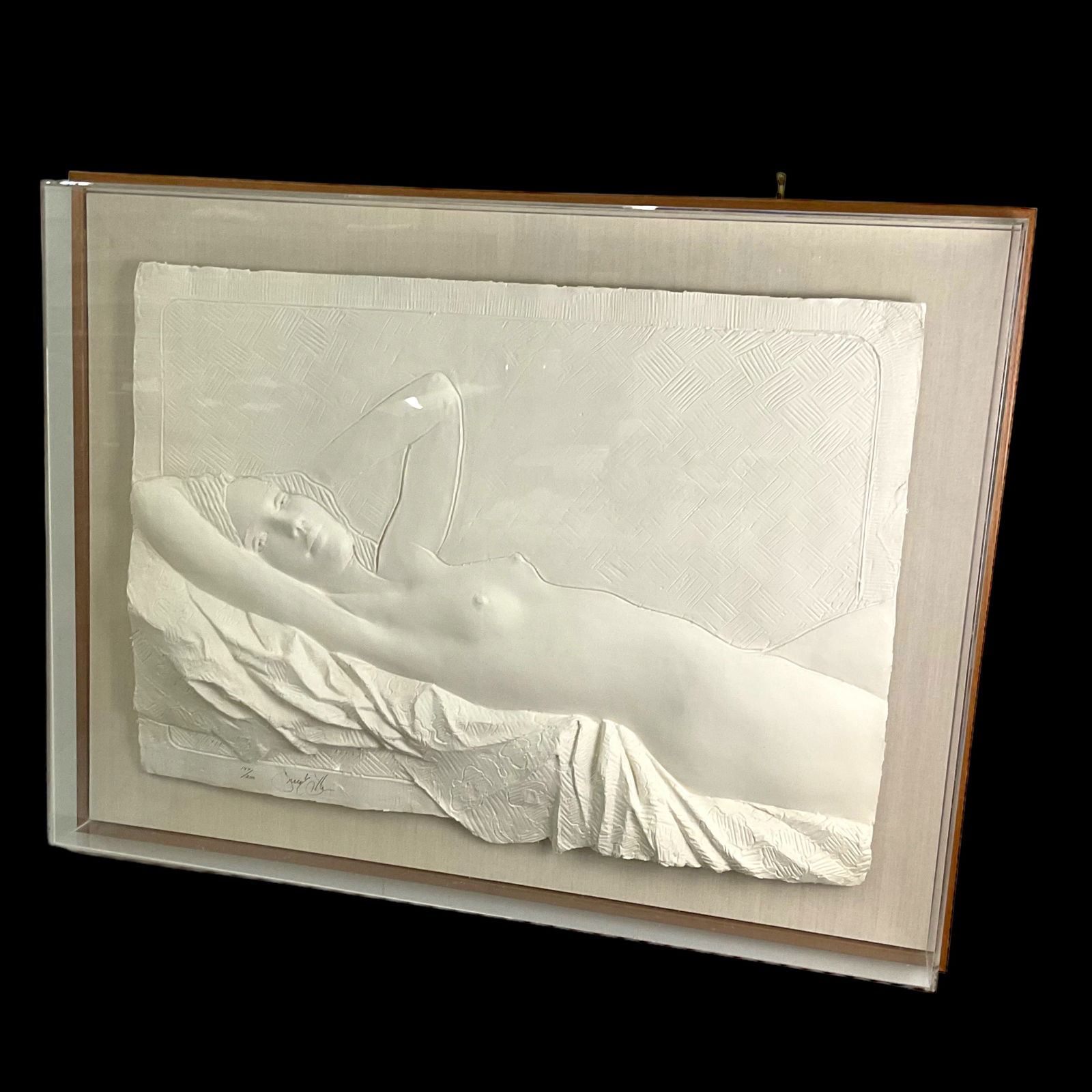 Frank Gallo (American, 1933 - 2019) Paper Relief Sculpture Signed and Numbered (1 of 13)