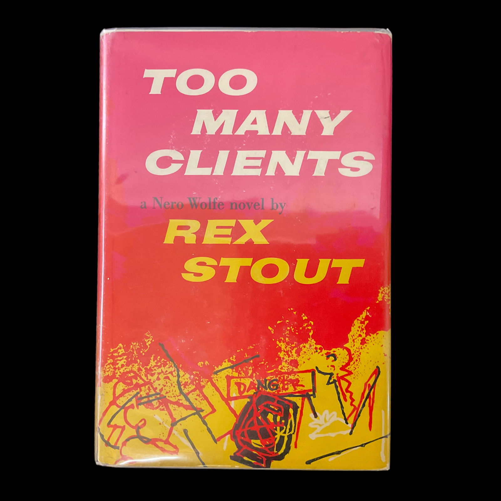 Rex Stout "Too Many Clients, A Nero Wolf Novel" Viking Press 1960 (1 of 8)