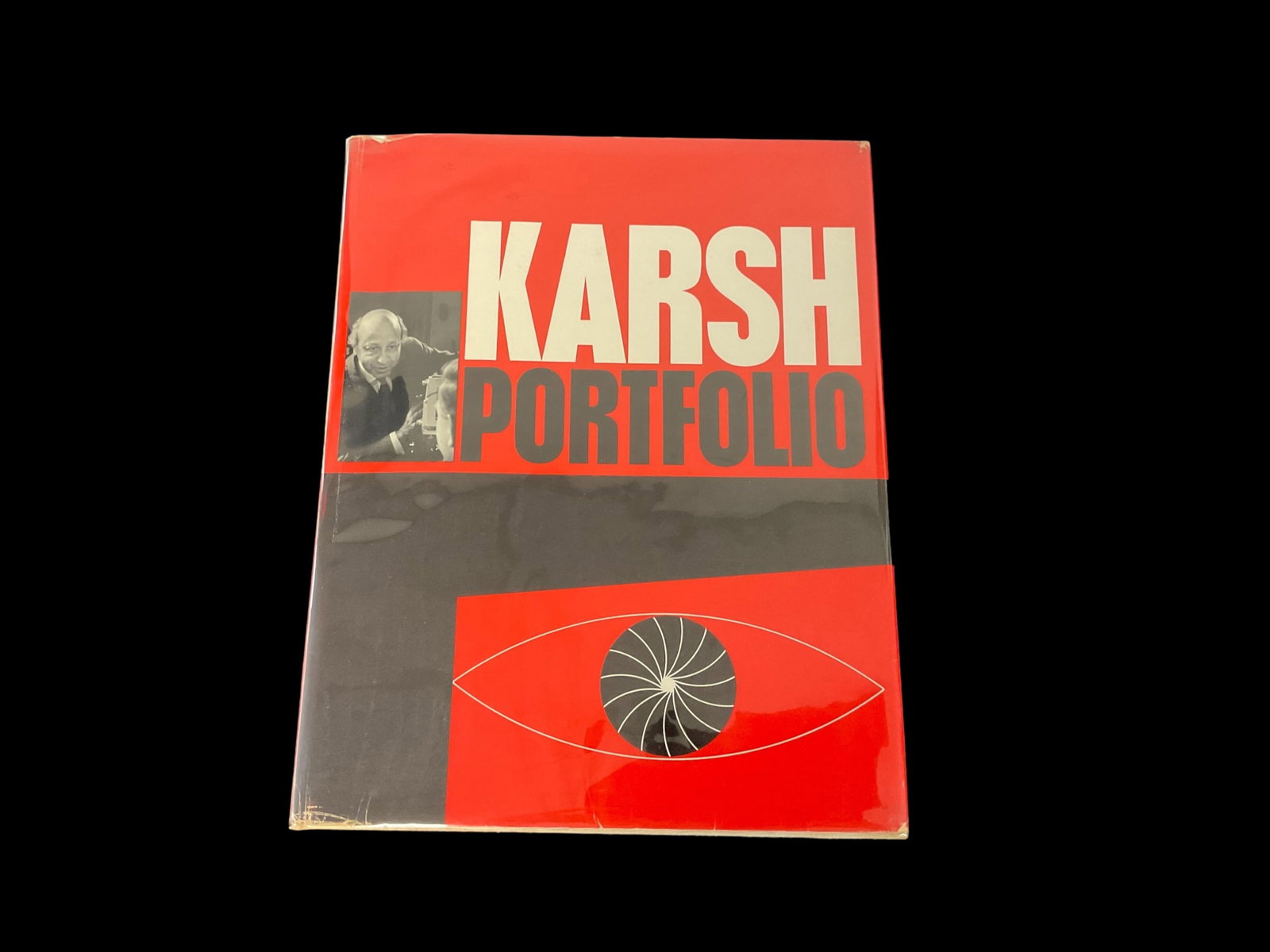 Karsh Portfolio Yousef Karsh 1967: Karsh Portfolio, Yousef Karsh, University of Toronto Press, 1967, Personal Inscription Signed by Author and Dated June 18th, 1981. Condition good, foxing and discoloration to pages, one loose page, se