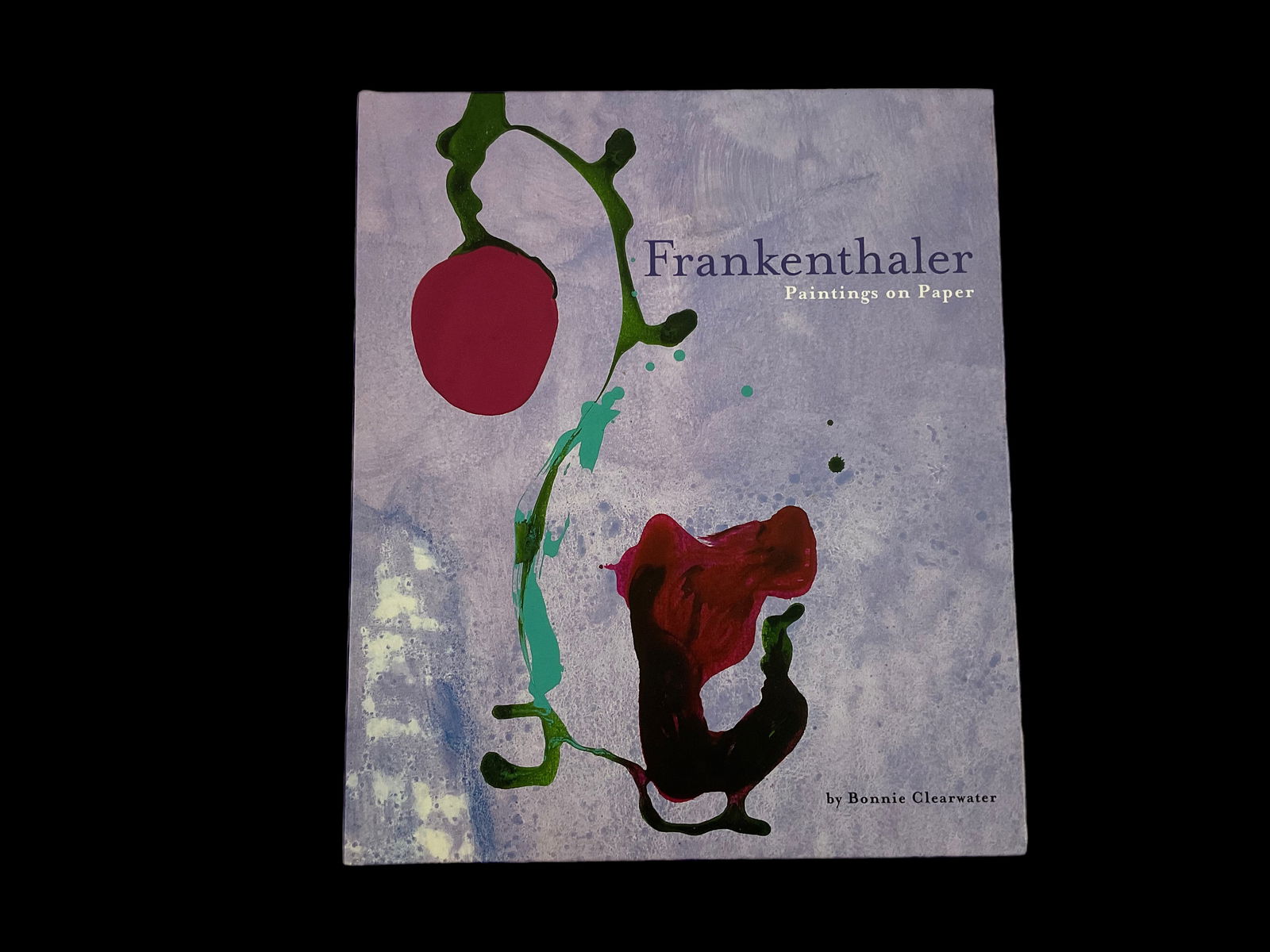 Frankenthaler Painting on Paper, 1949-2002, by Bonnie Clearwater, Signed by Author (1 of 9)
